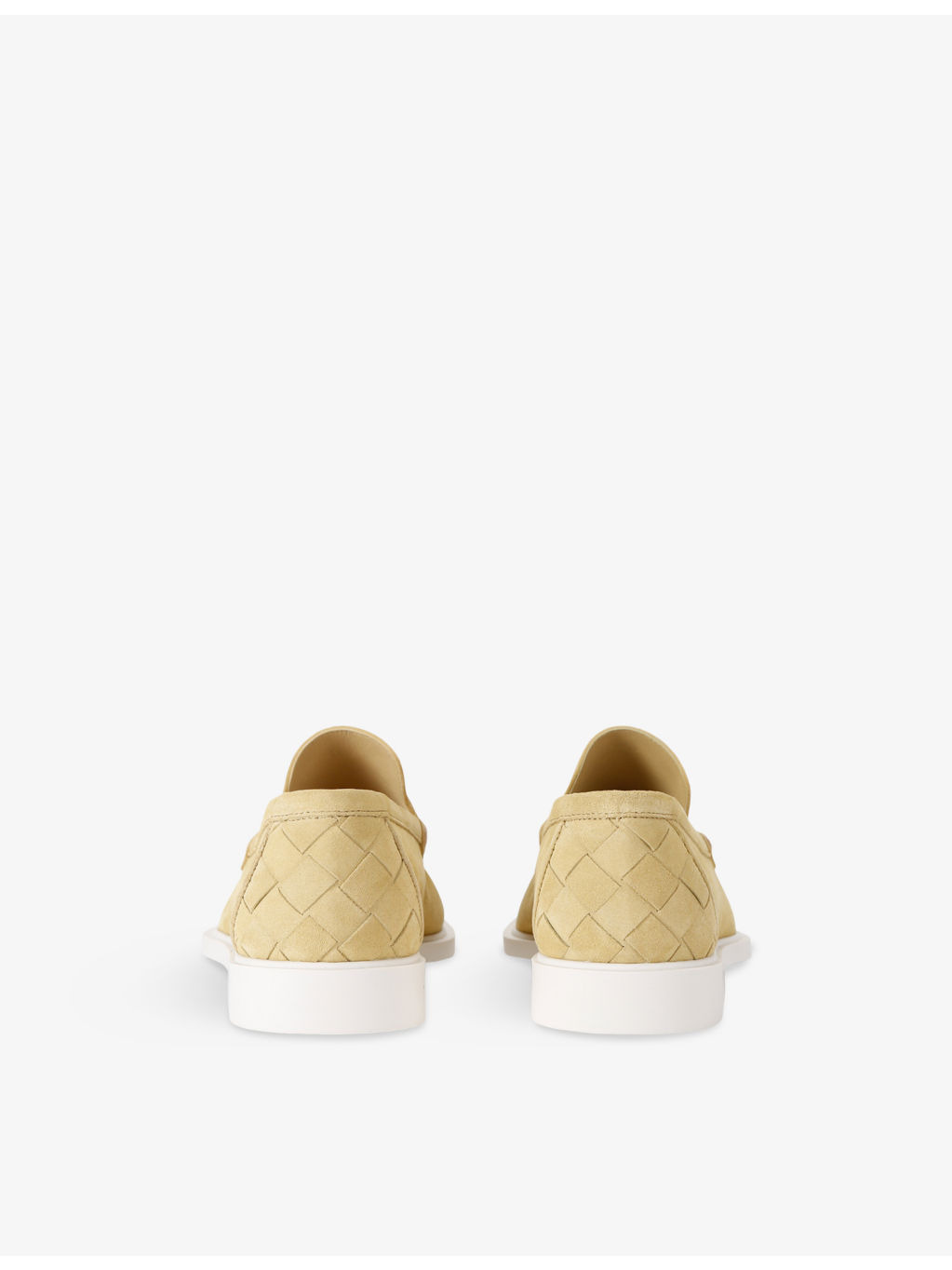Astaire contrast-sole suede loafers - 4