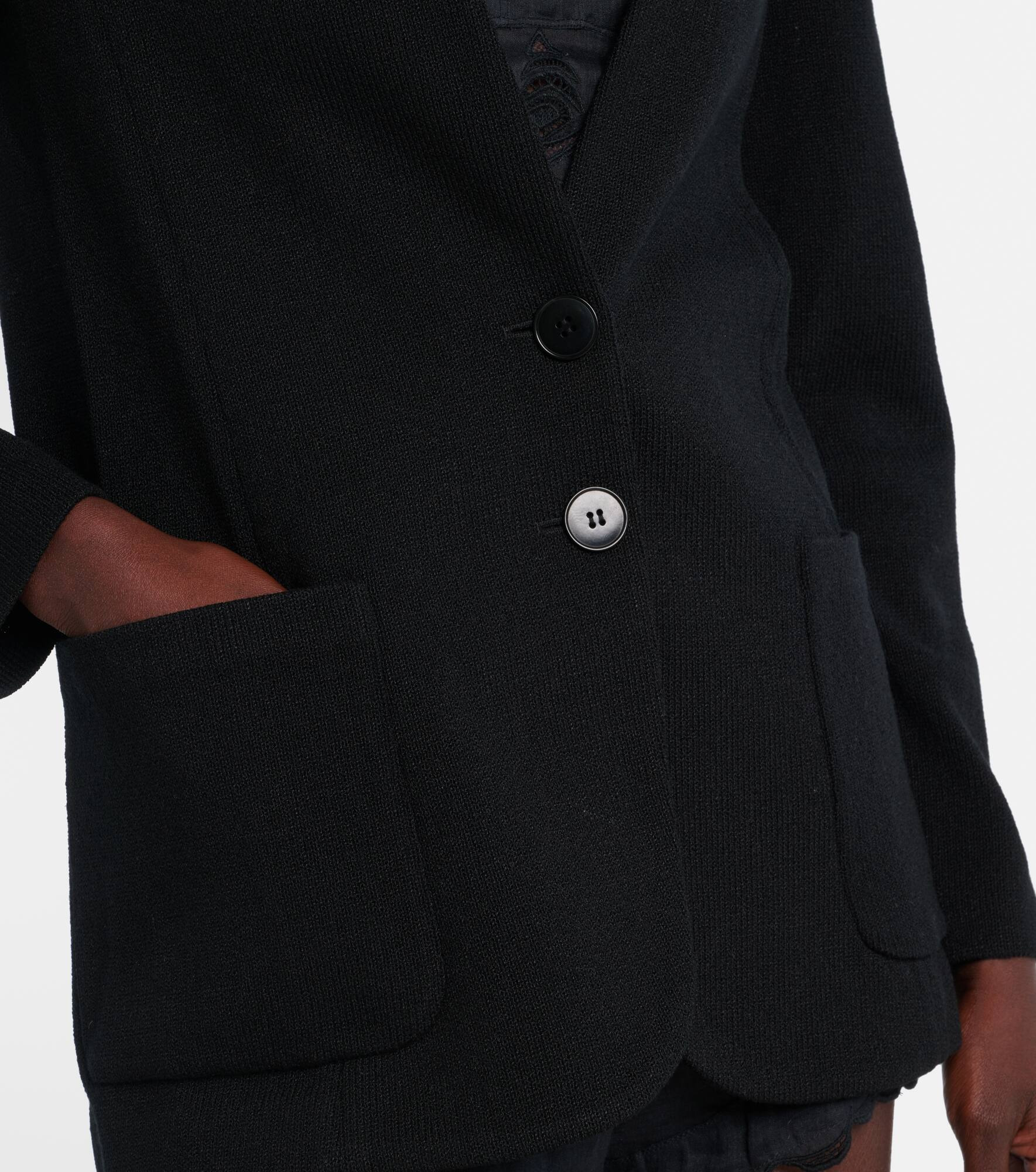 Olivia wool-blend jacket - 5
