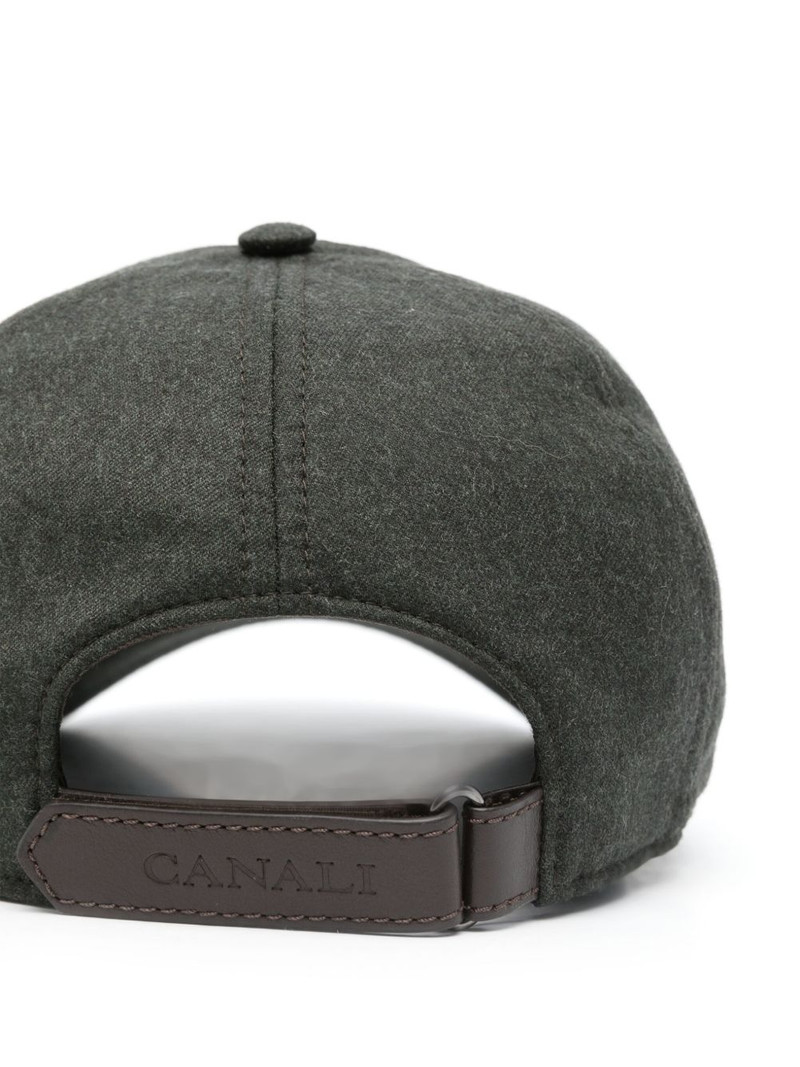 Canali wool baseball cap outlook