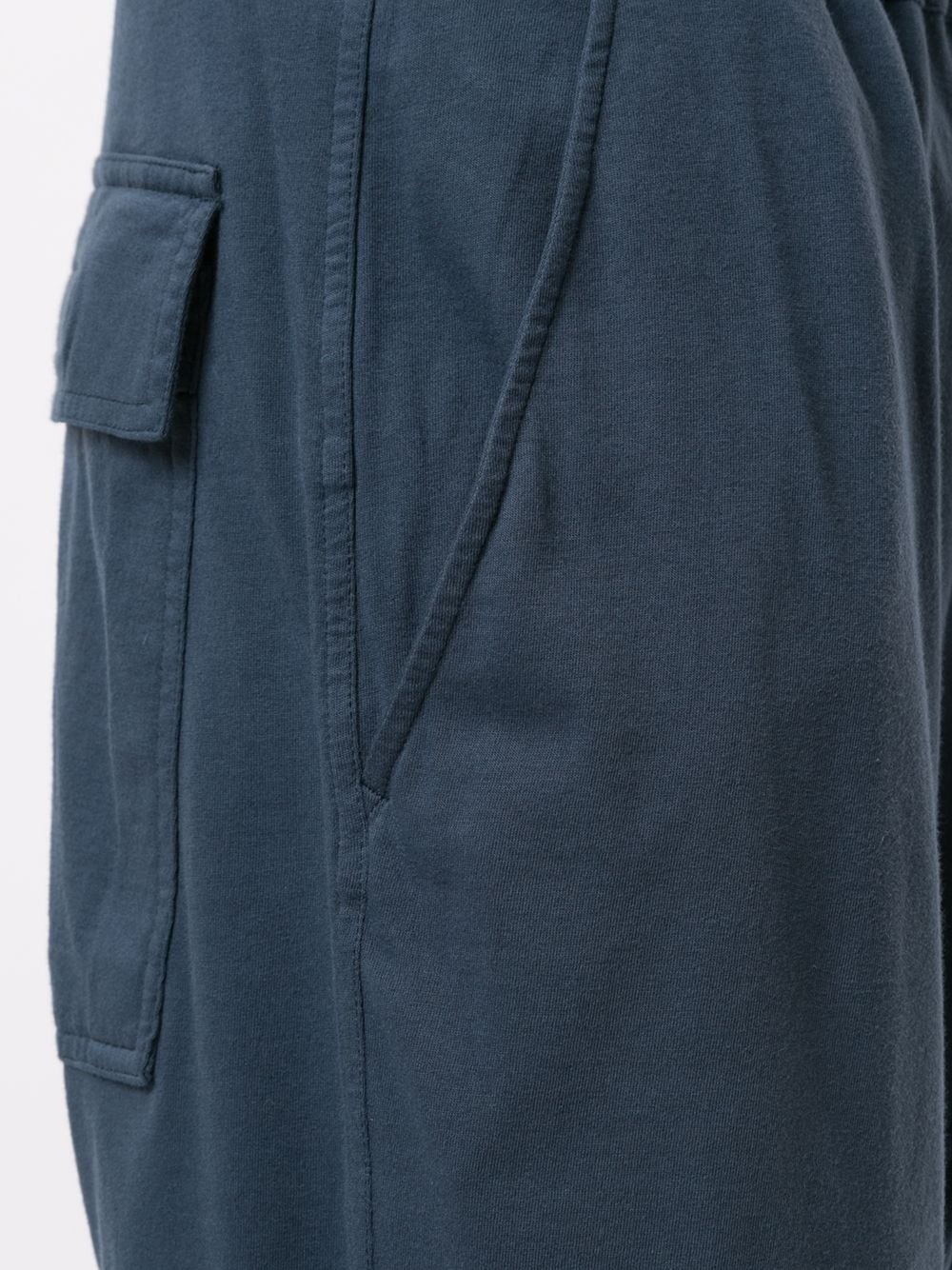 fitted-hem track pants - 5