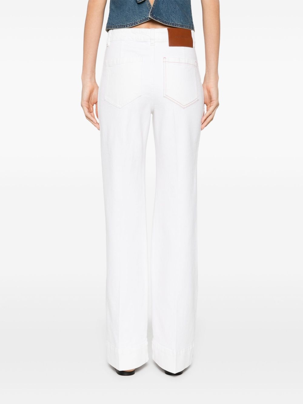 logo-tag jeans - 4