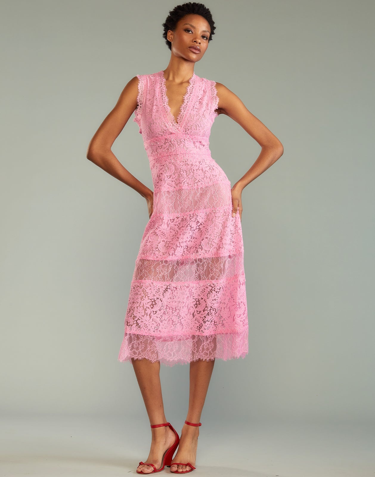 Audrey Lace Dress - 2
