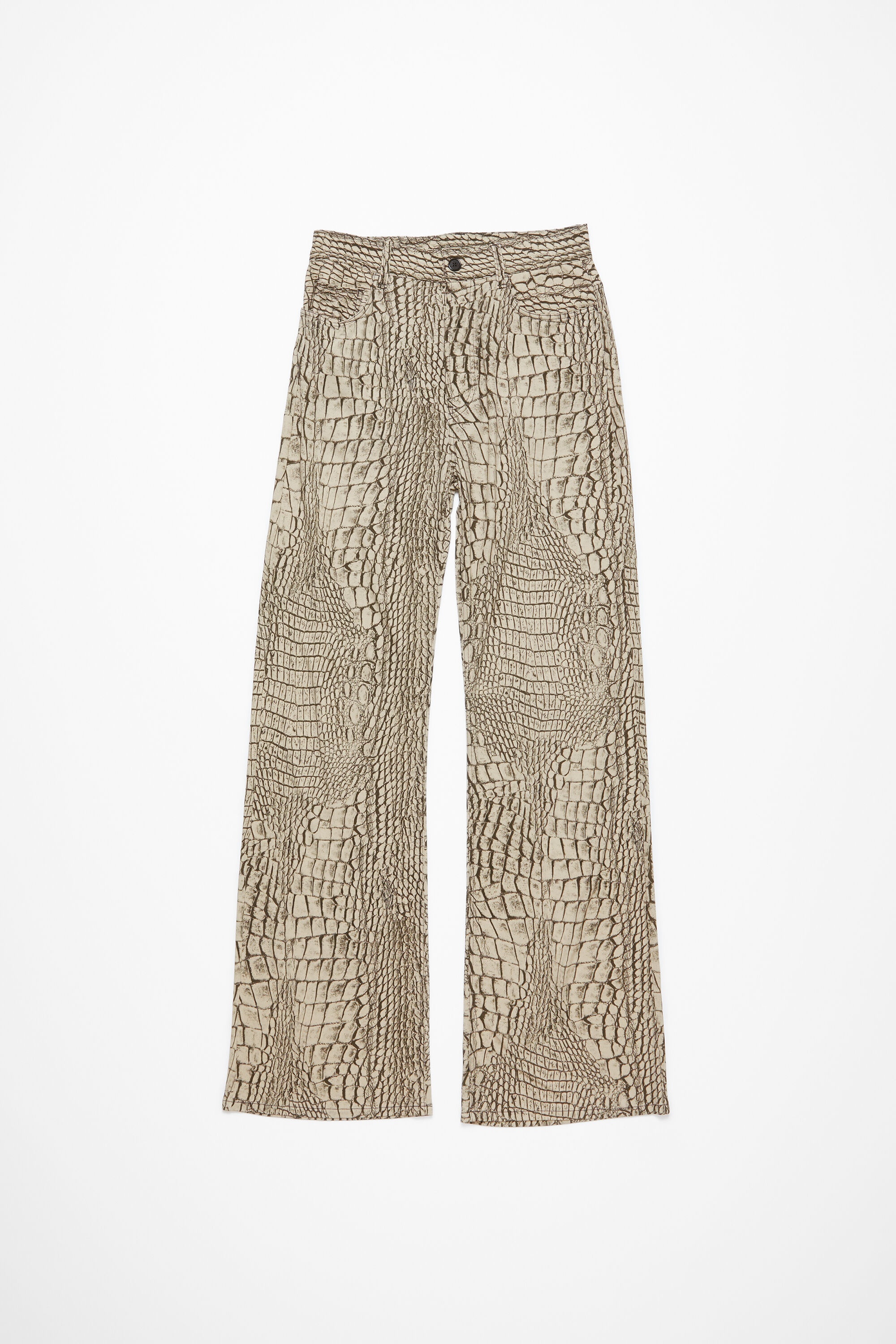 Printed trousers - Multi grey - 5