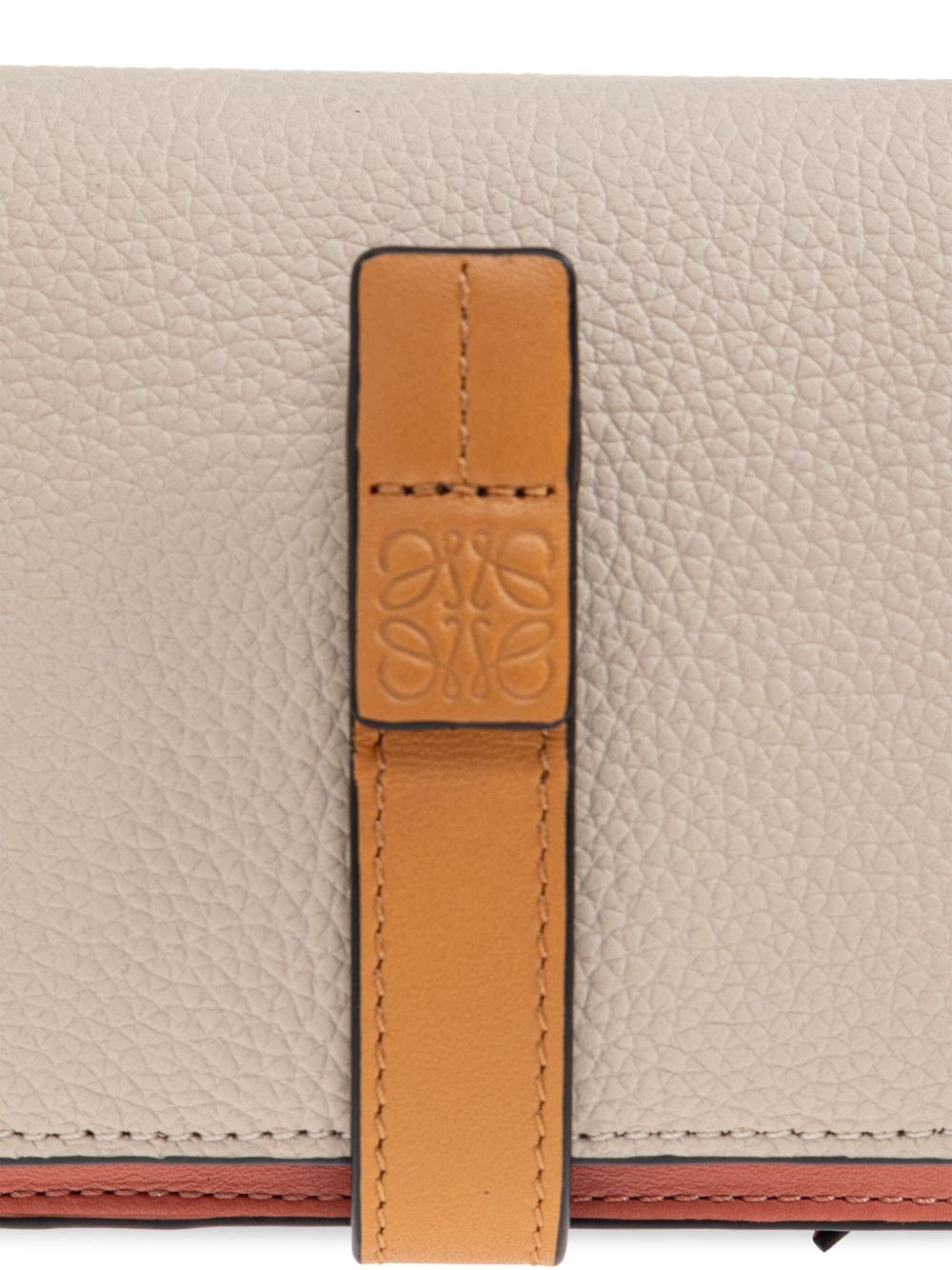 strap-detail leather wallet - 5