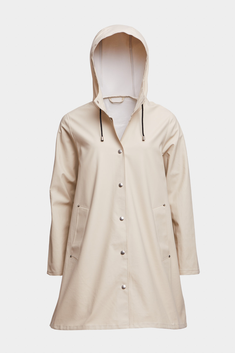 Mosebacke Lightweight Raincoat Oyster 1