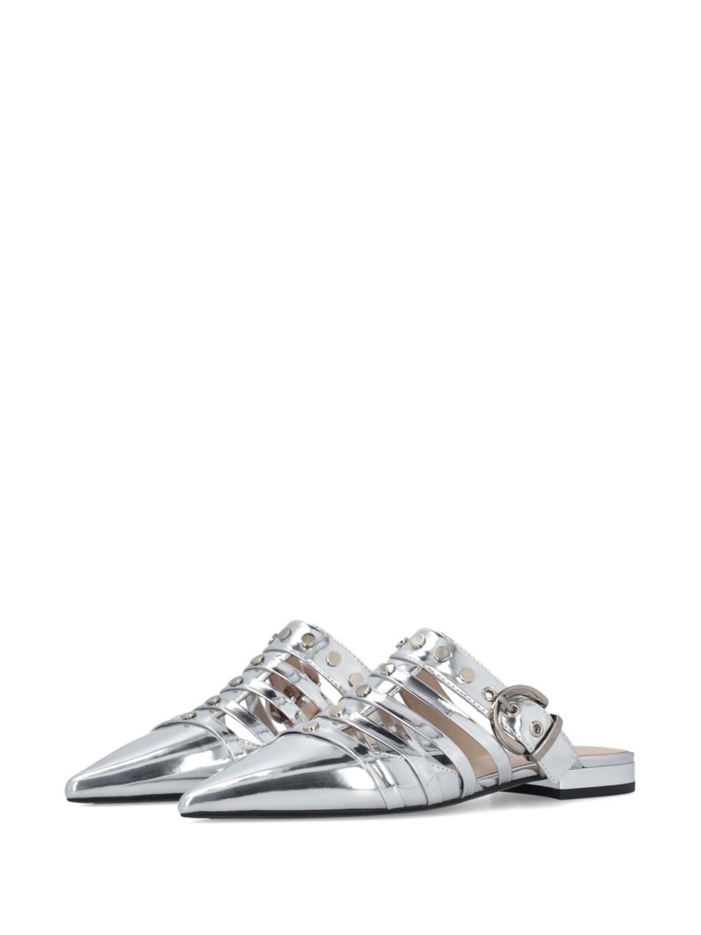 leather mules - 4