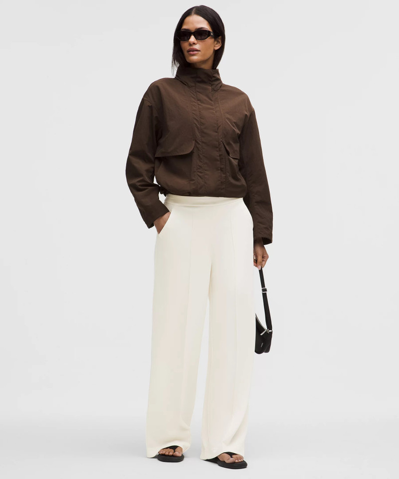 Softstreme Pintuck High-Rise Wide-Leg Pant *Regular 1