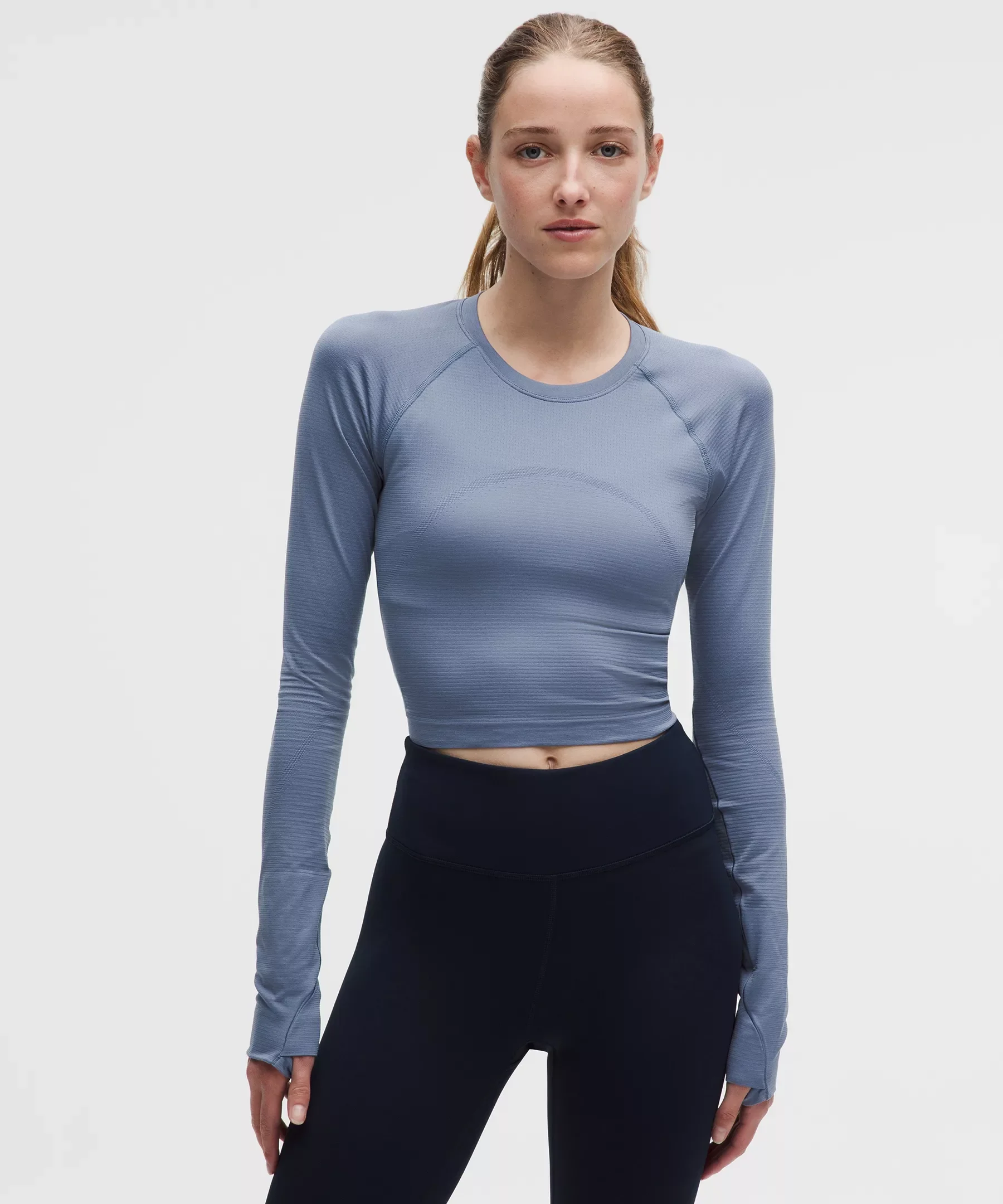 Swiftly Tech Cropped Long-Sleeve Shirt 2.0 - 1