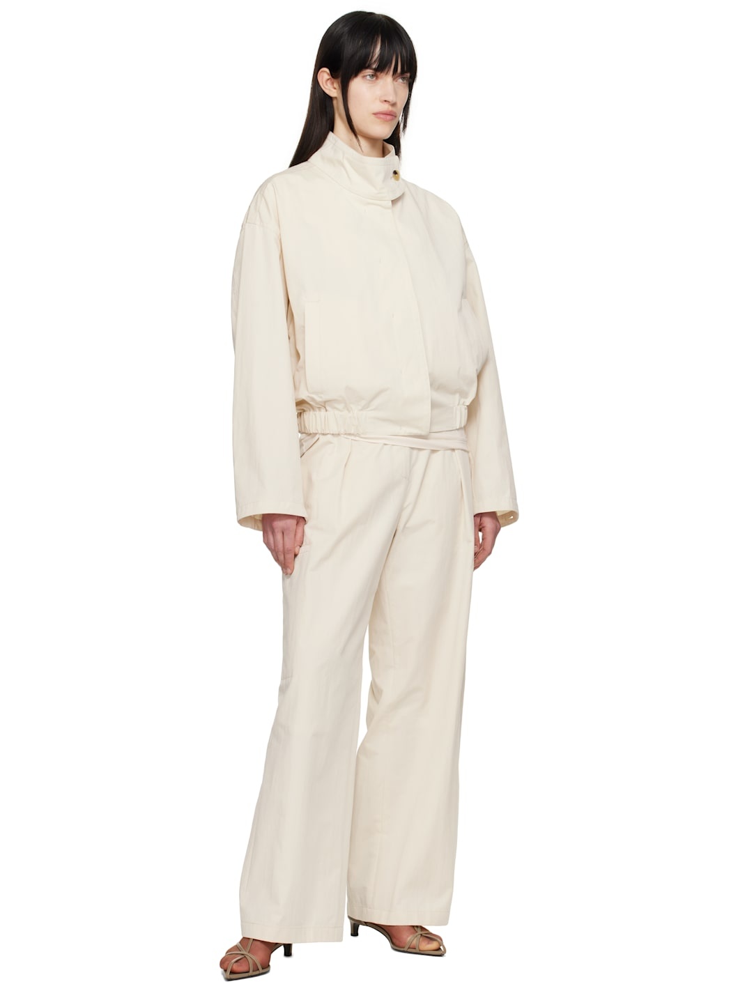 Off-White Funnel Neck Jacket - 4