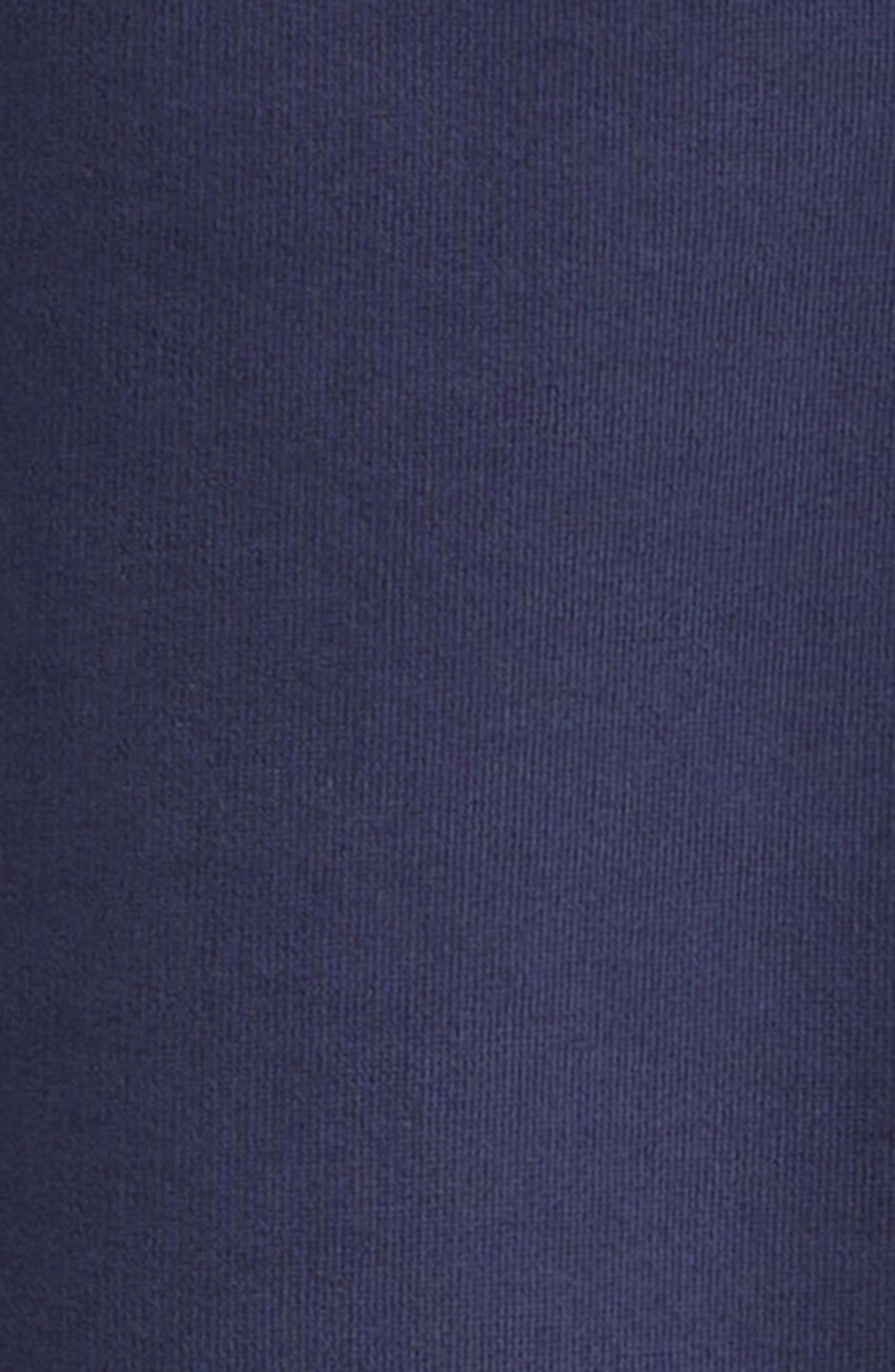 Moncler Logo Patch Drawstring Sweat Shorts in Navy at Nordstrom - 7
