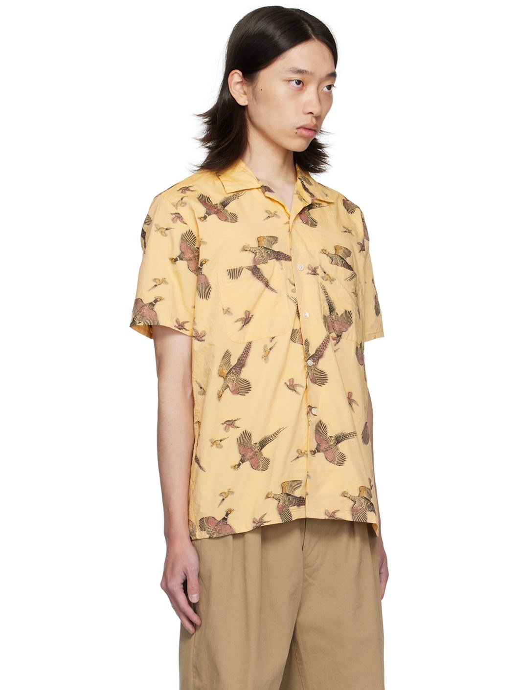 Yellow Jacquard Shirt - 2