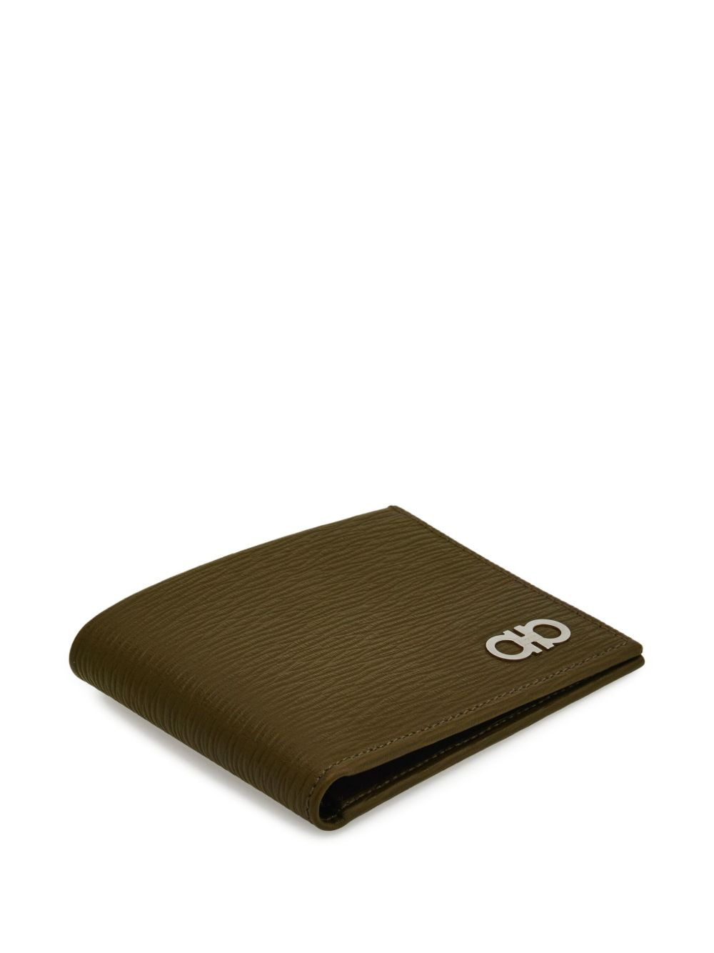 Gancini hammered leather wallet - 3