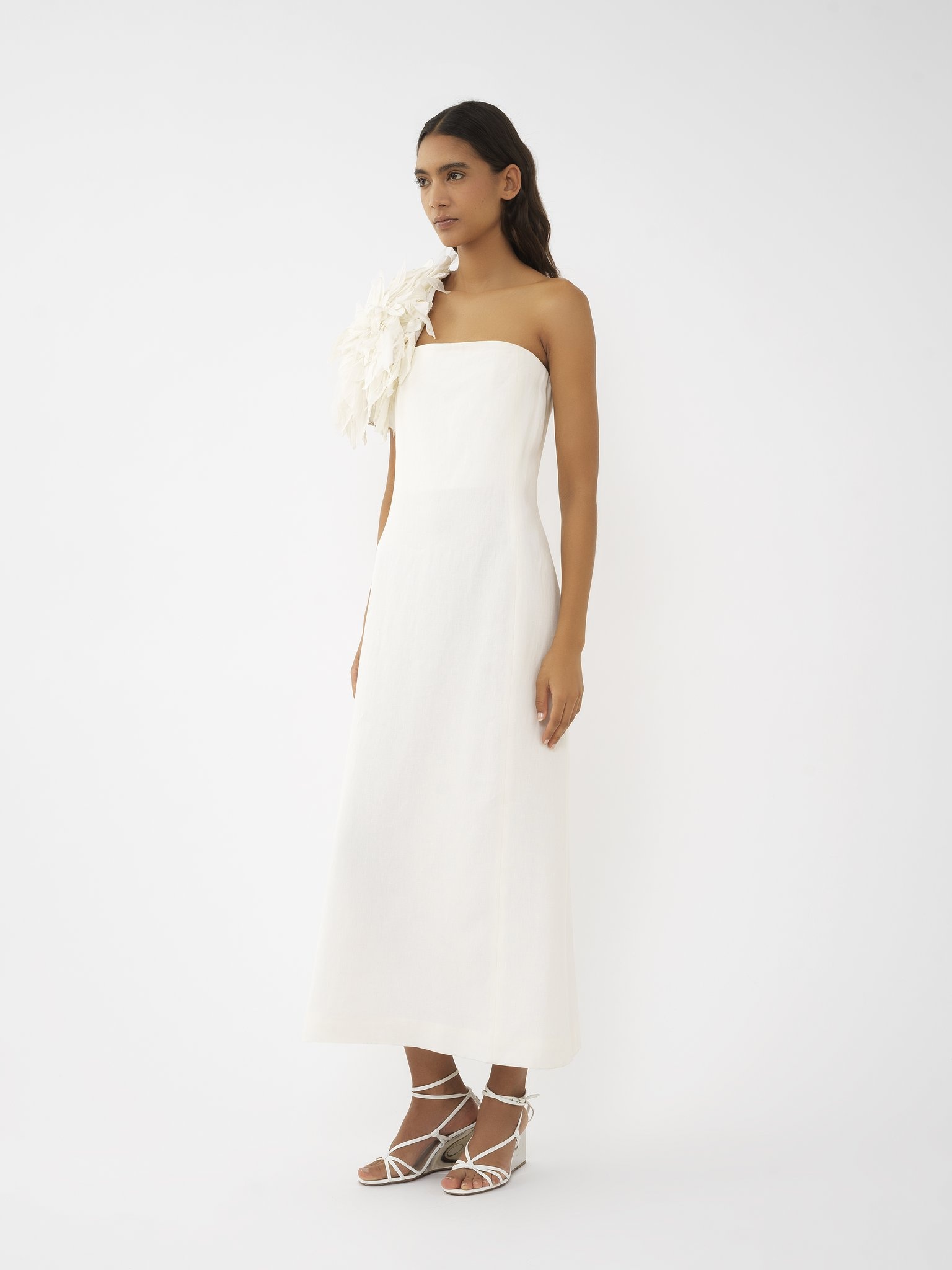 BUSTIER MIDI DRESS - 4