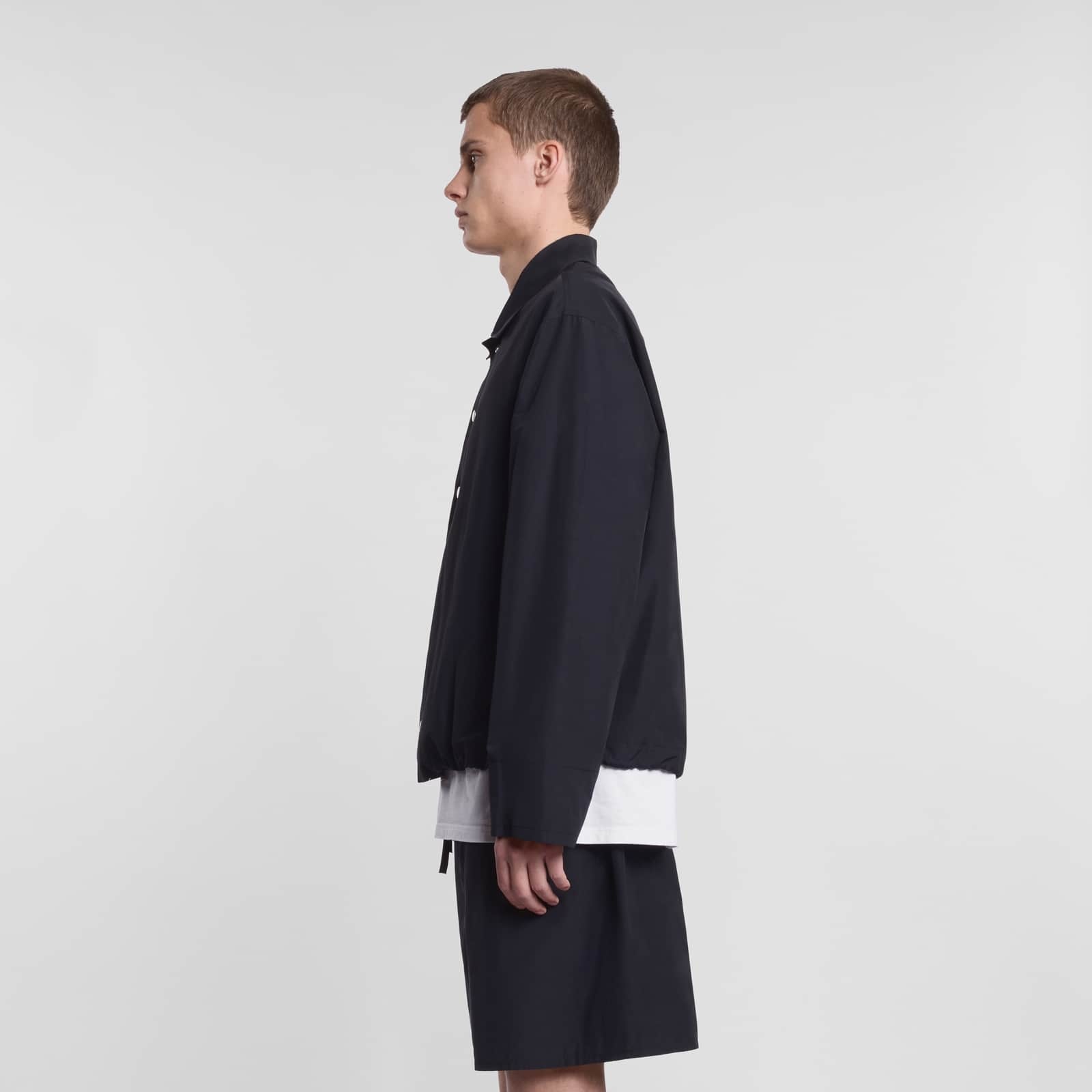 Overshirt in cotton and nylon - 6