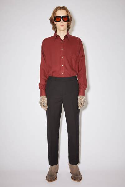 Acne Studios Drawstring trousers - Black outlook