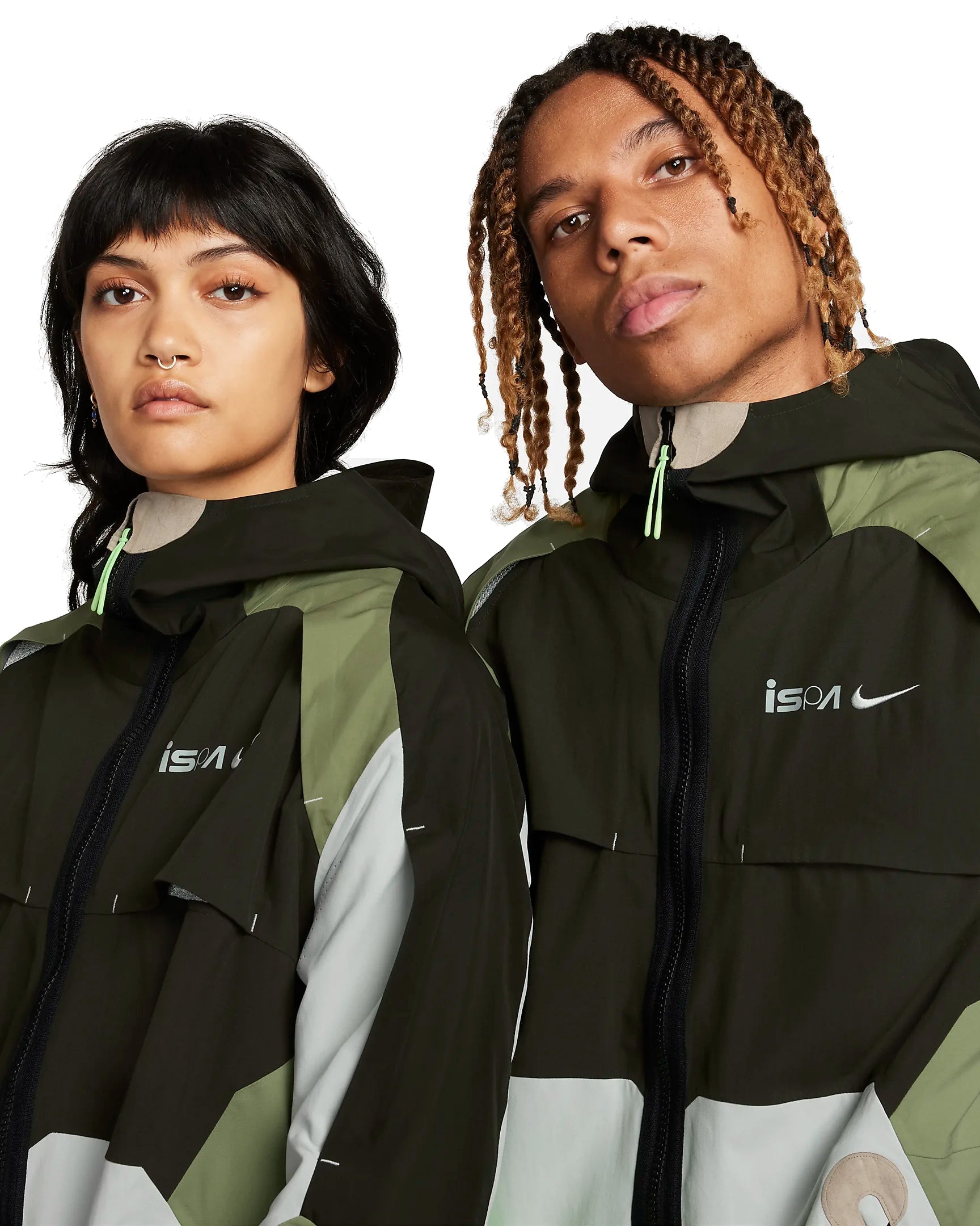 Nike ISPA Jacket 'Sequoia Alligator Light Silver' FB2370-355 - 3