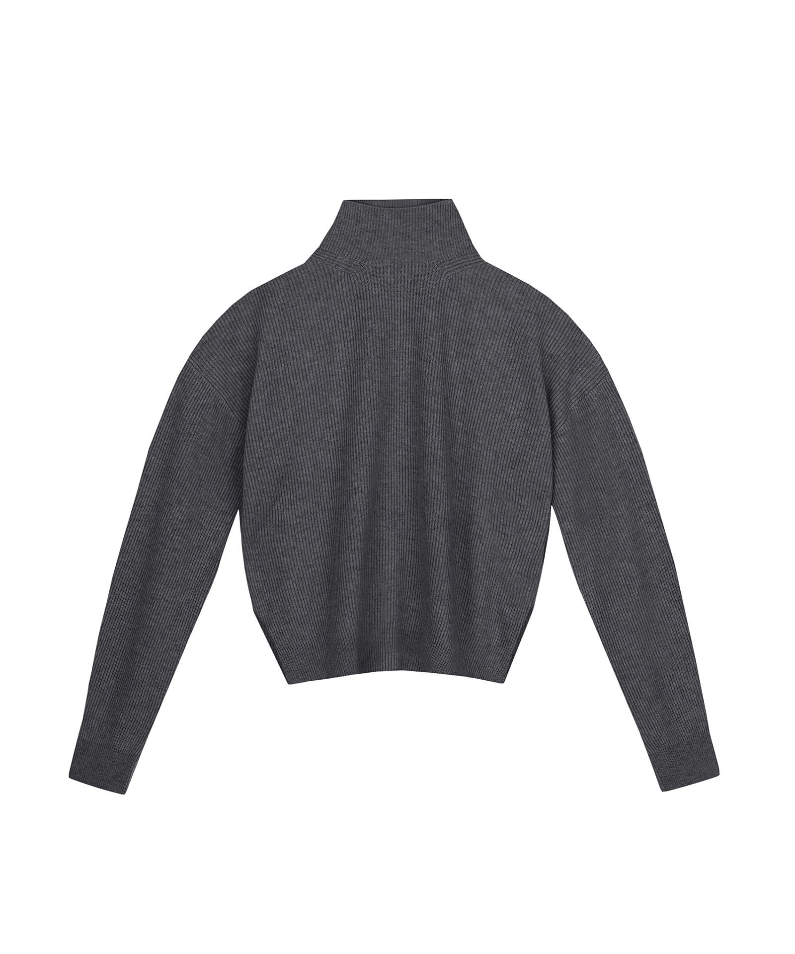 PIPPA - Turtleneck sweater - Graphite - 1