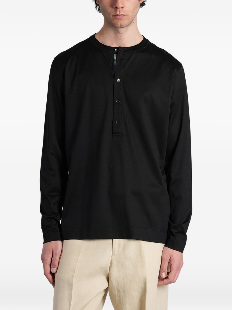 Artist Stripe henley sweater 1
