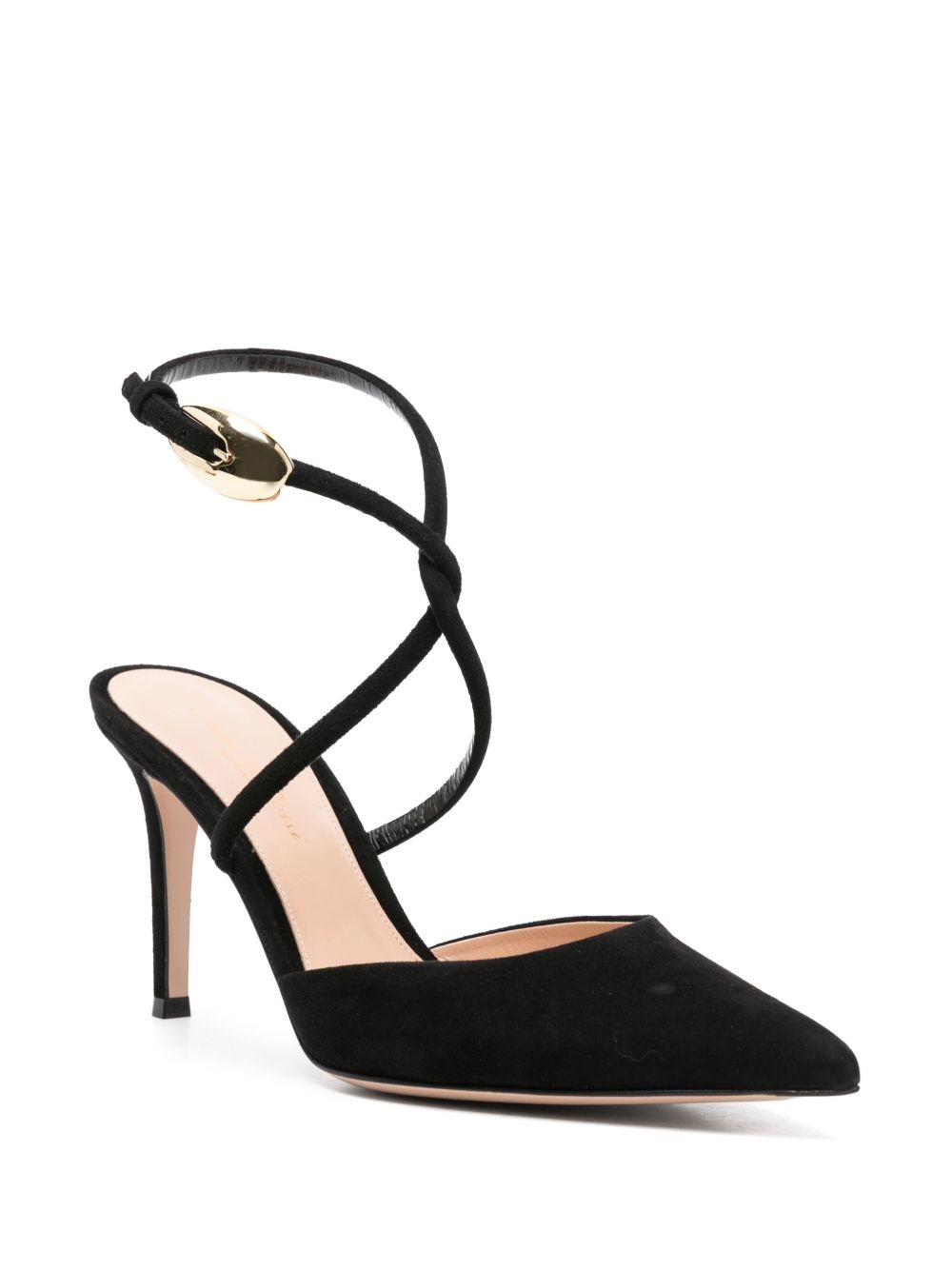 90mm suede pumps - 2