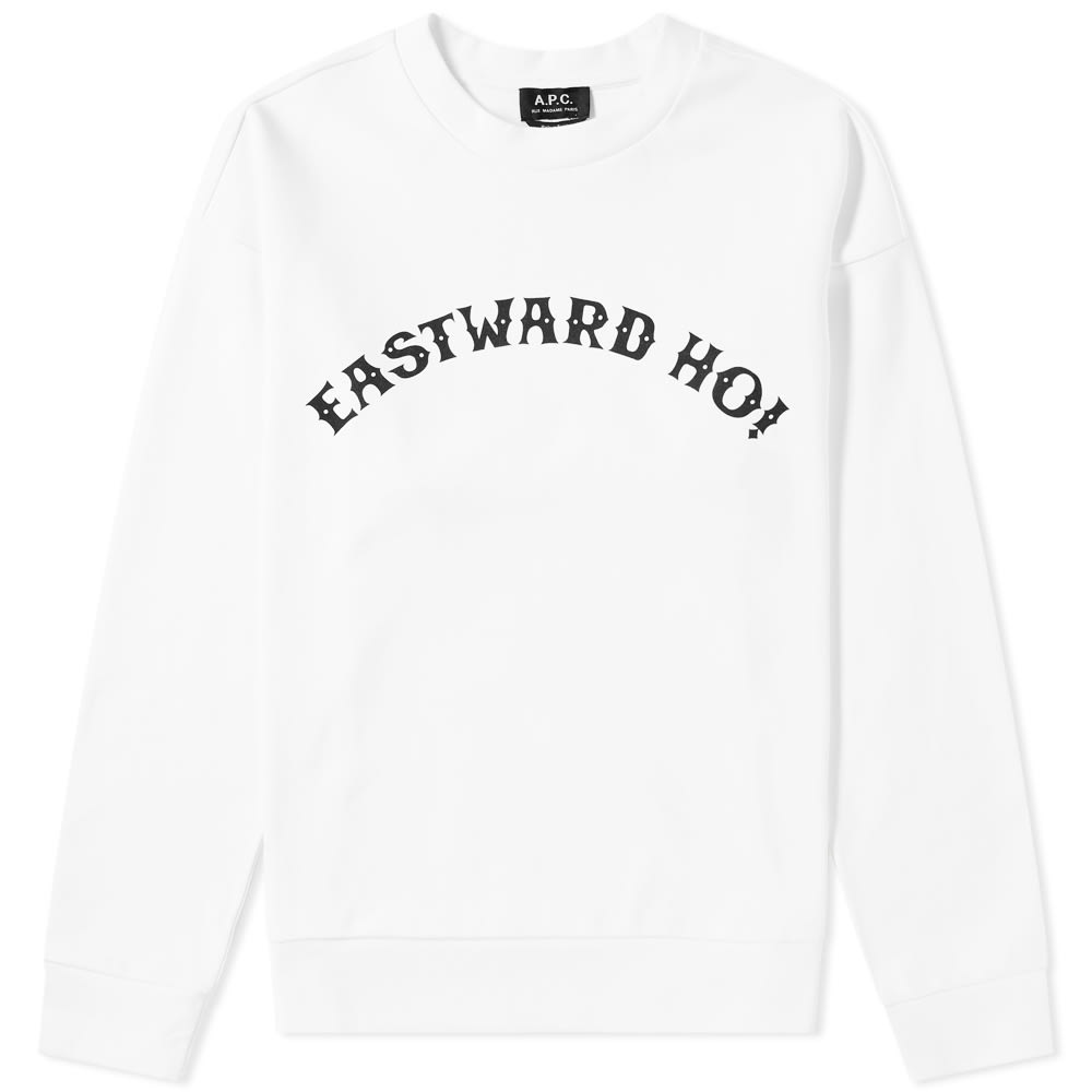 A.P.C. Large Eastward Ho! Crew Sweat - 1