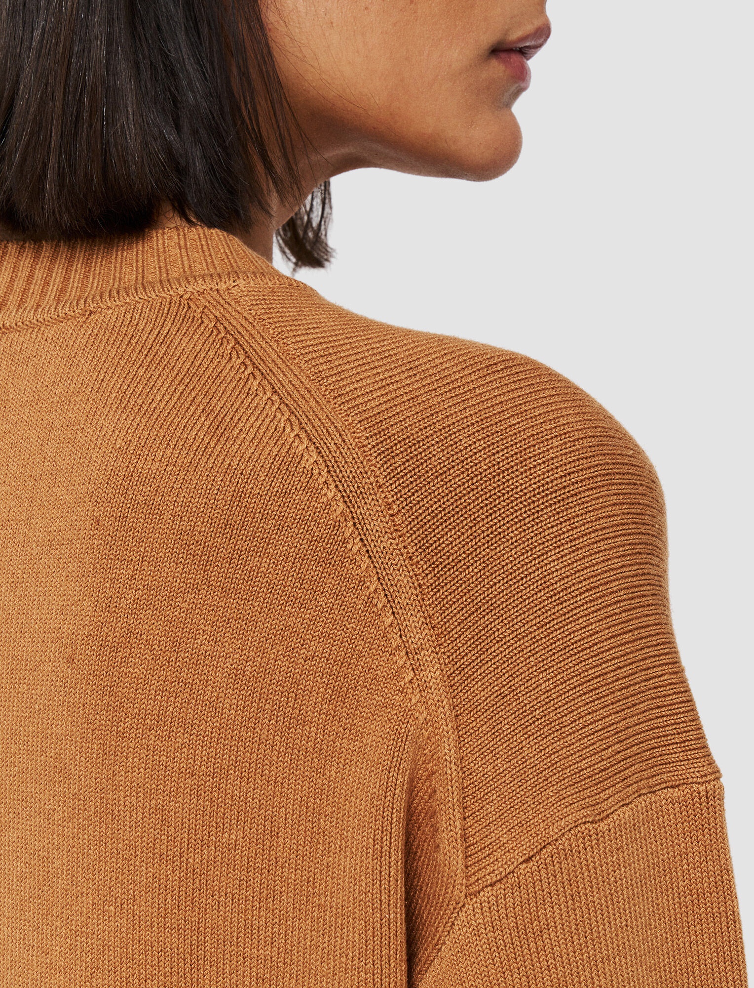 Silk Cashmere Crew Neck Jumper - 5