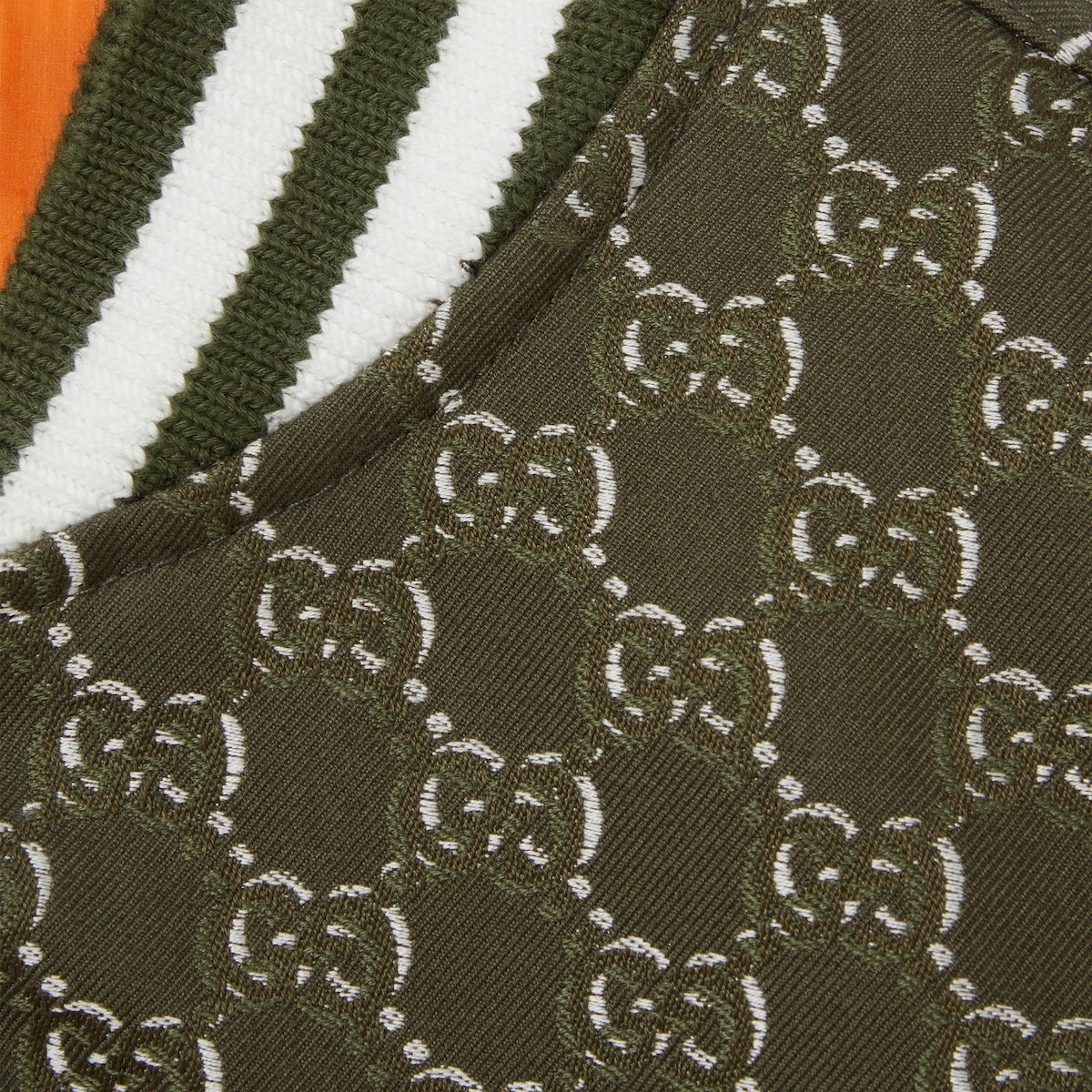 Cotton jacquard jacket with GG Shadow - 7