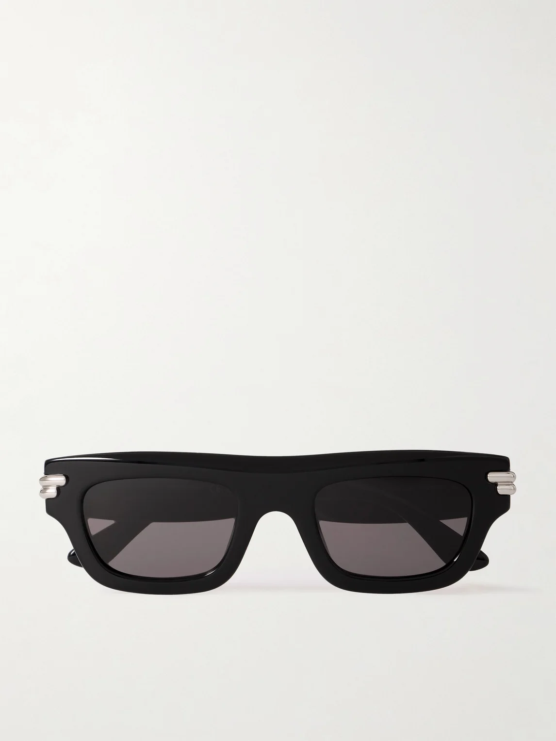Mitre Square-Frame Acetate Sunglasses - 1