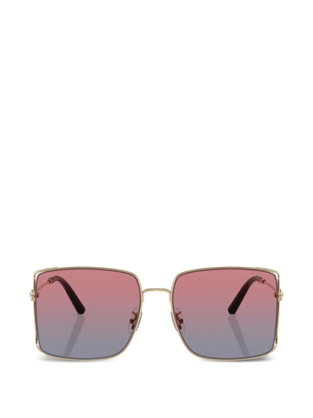 square-frame sunglasses - 1