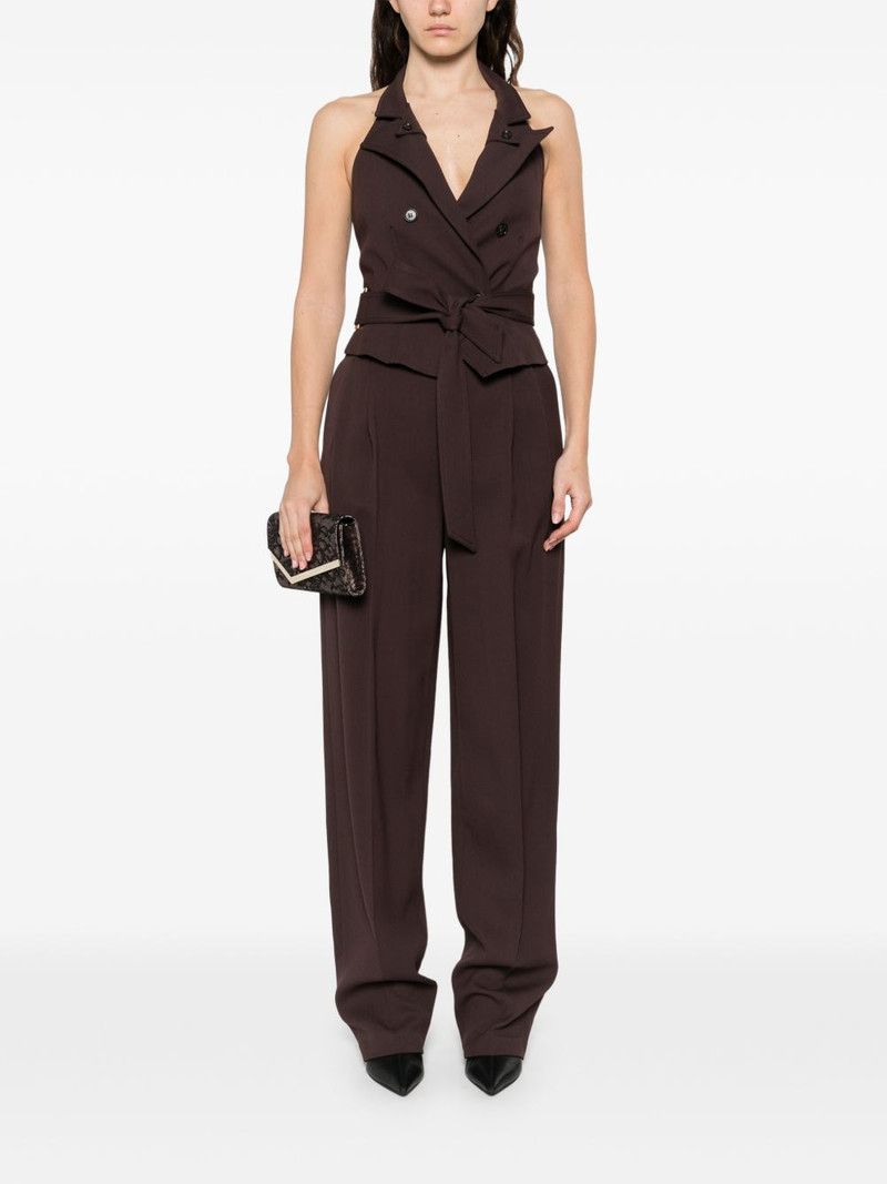 ELISABETTA FRANCHI pleated trousers outlook