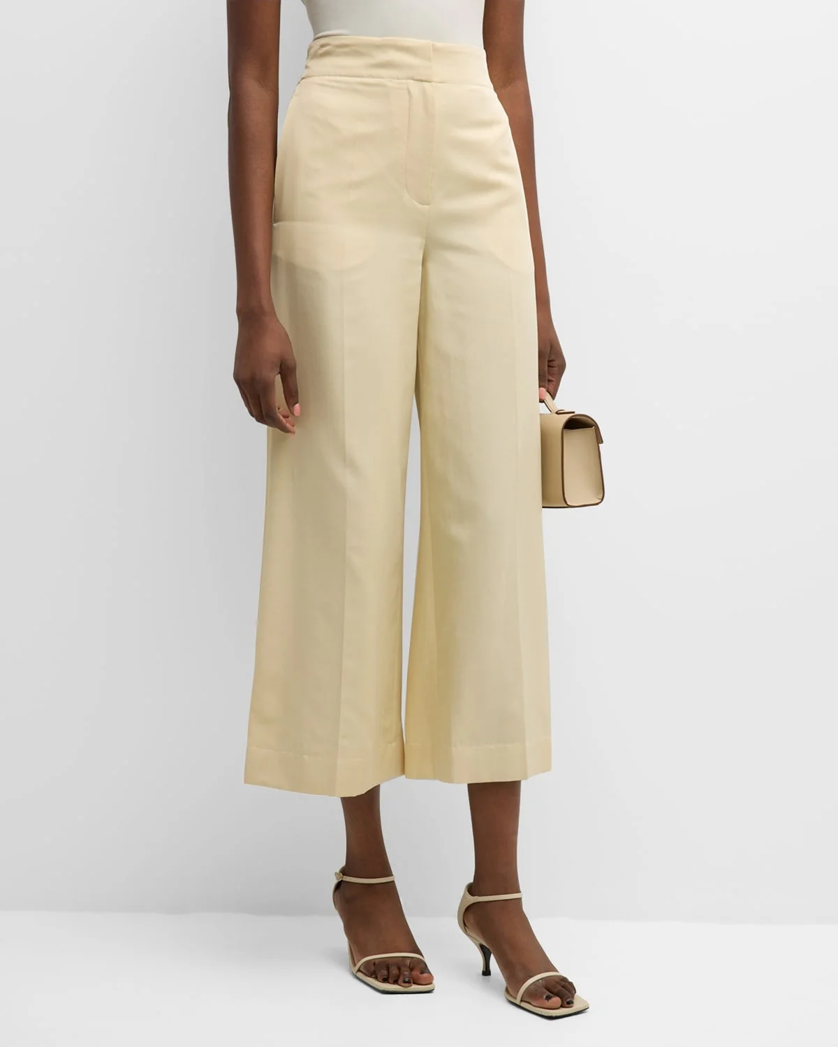 Thurlow High-Rise Wide-Leg Trousers - 1