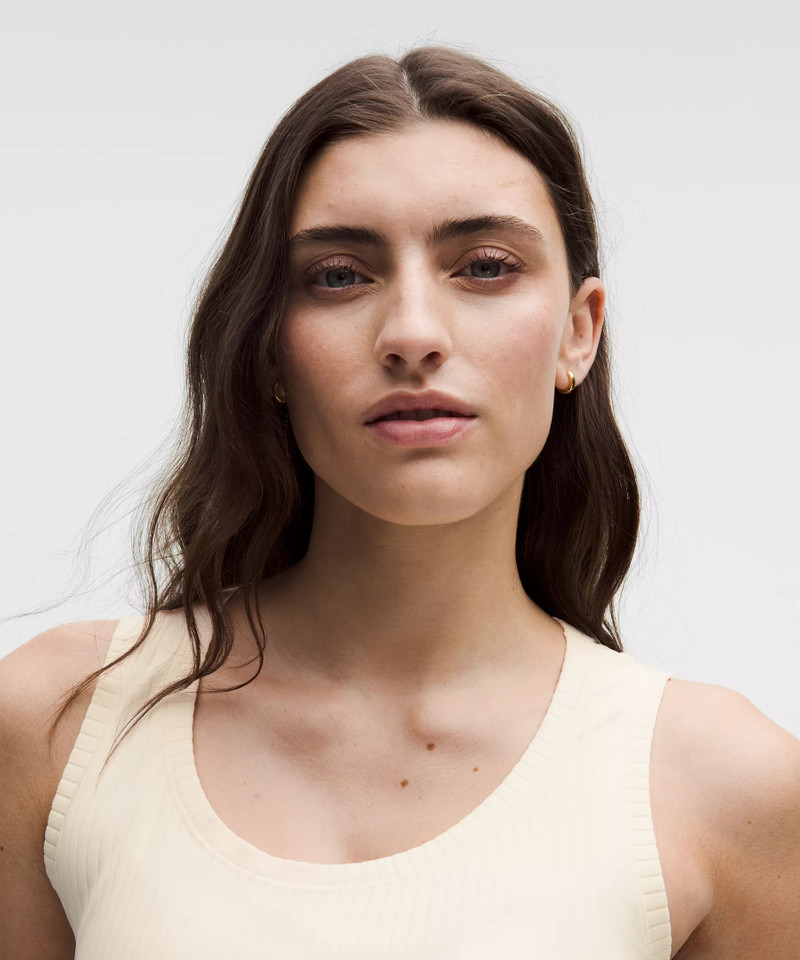 Wundermost Ultra-Soft Ribbed Nulu Scoop-Neck Tank Top 4