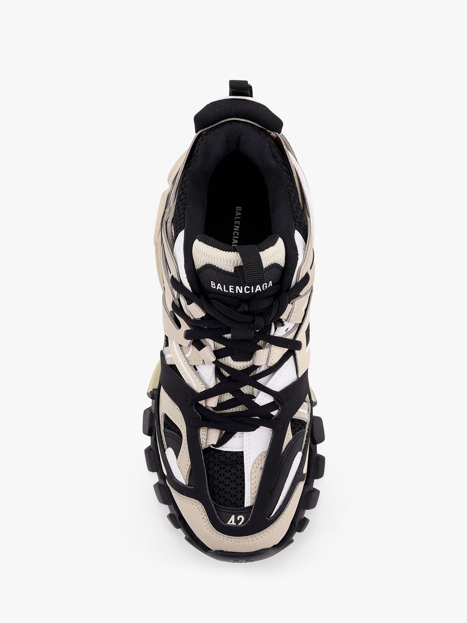 Balenciaga Track Mesh And Rubber Sneakers - 5
