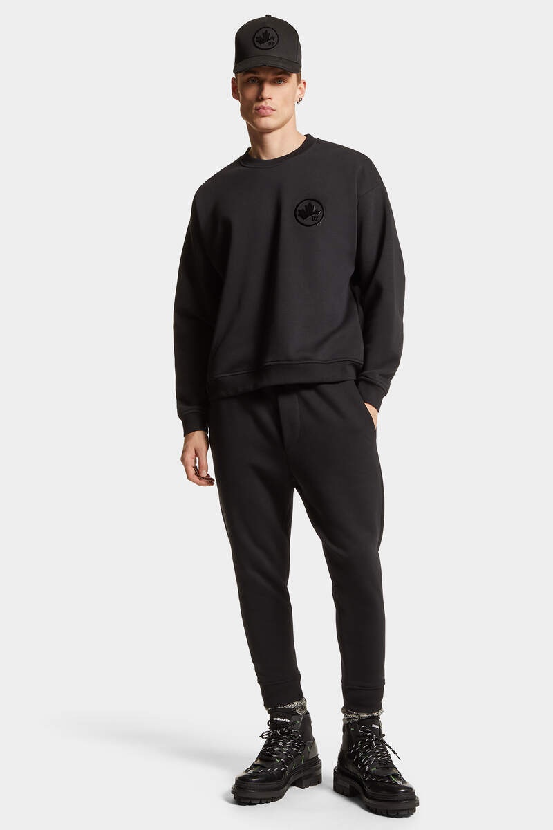 MAPLE LEAF RELAX FIT CREWNECK SWEATSHIRT - 6