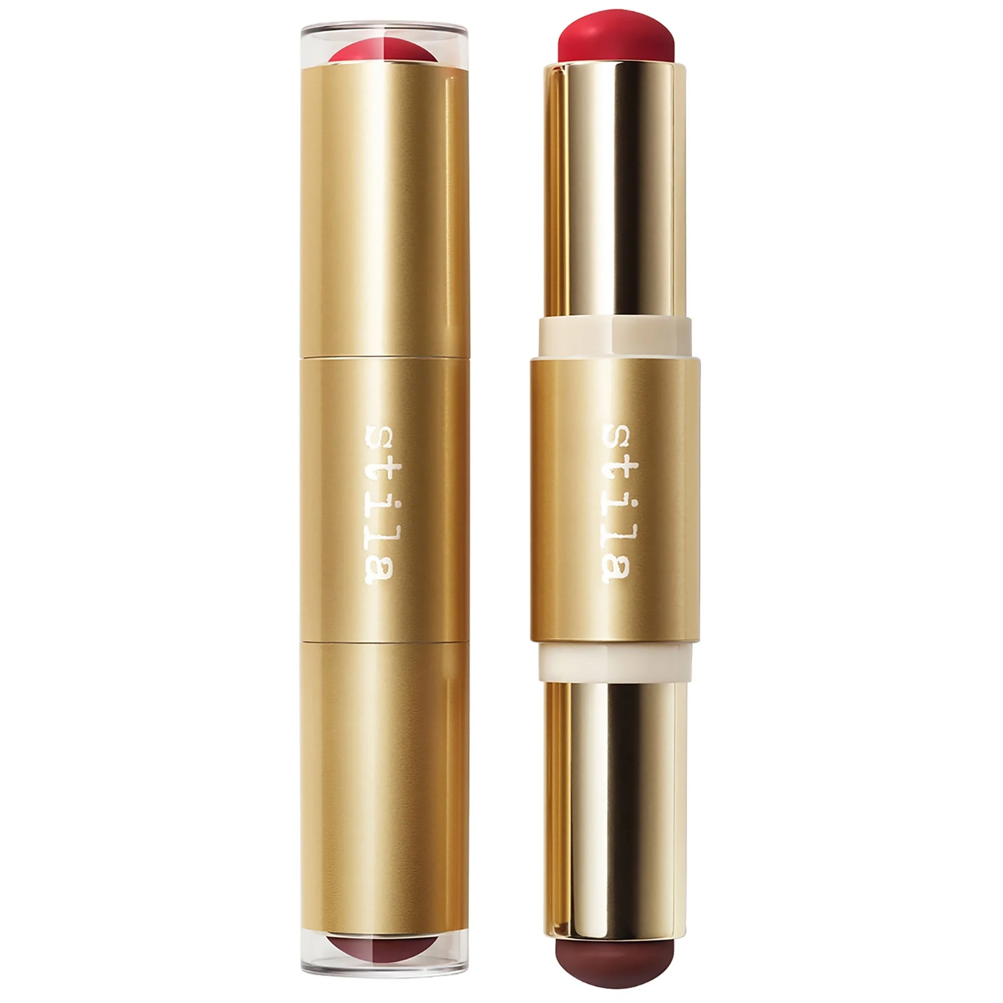 Stila Blush & Bronze Hydro-Blur Cheek Duo - Cranberry & Mahogany - 1