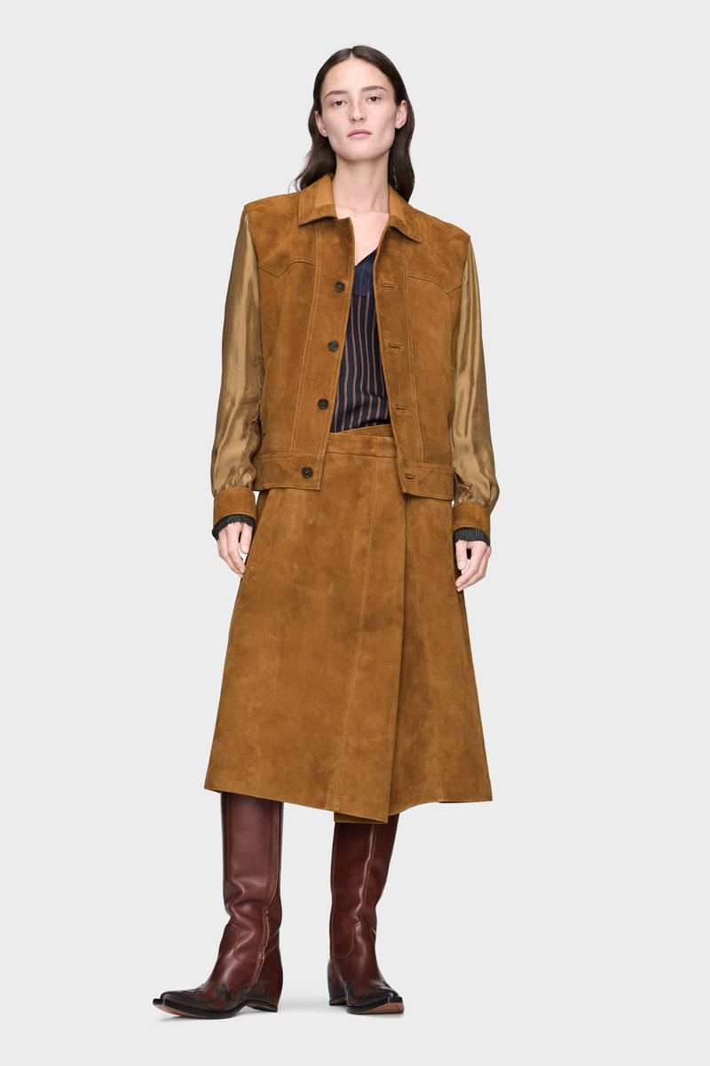 Suede Leather Jacket 7