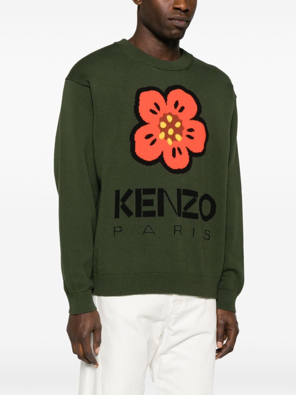 Boke Flower cotton jumper - 3