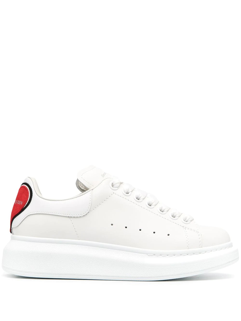 contrasting panel detail sneakers - 1