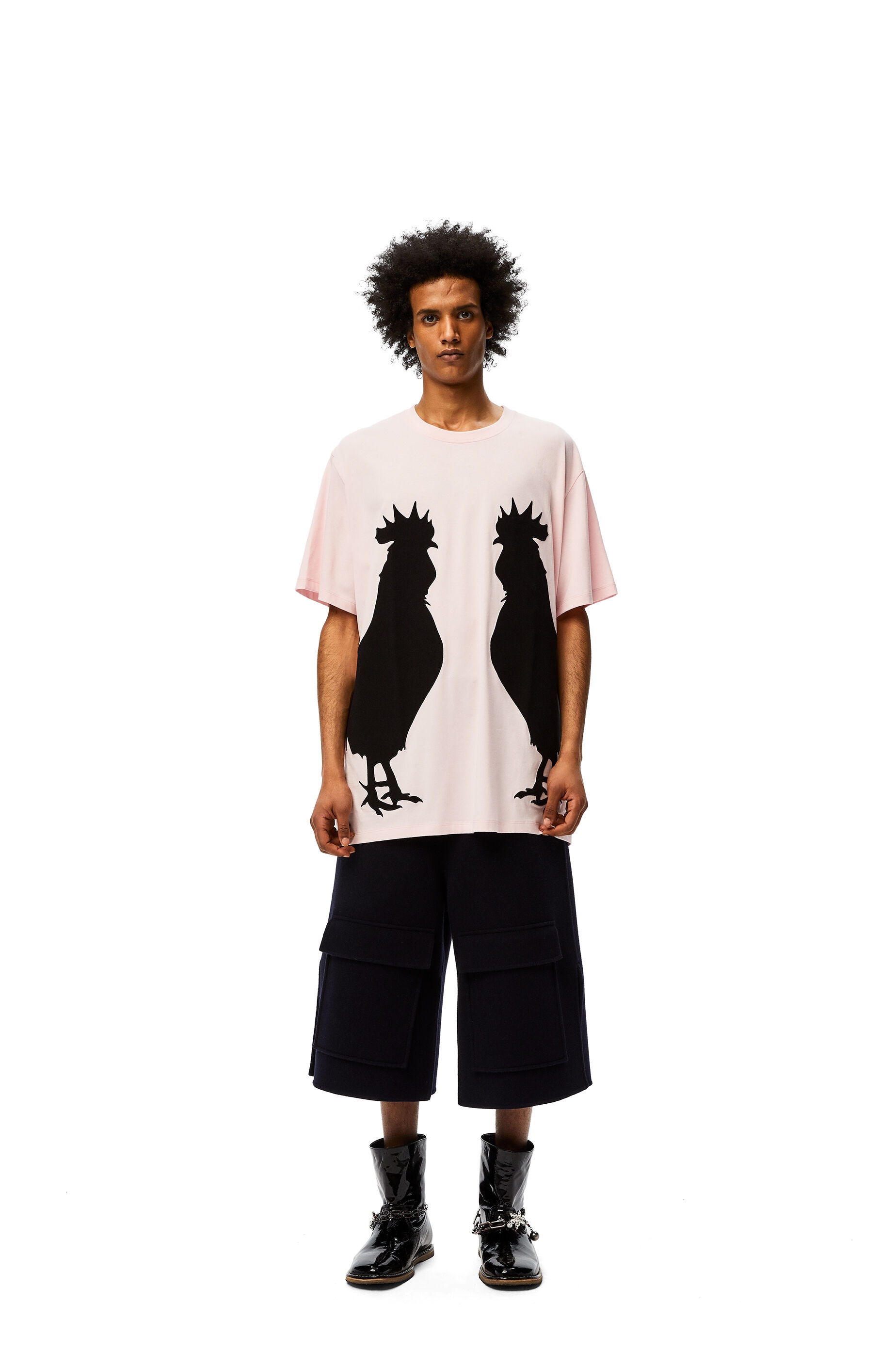 Rooster oversize T-shirt in cotton - 2