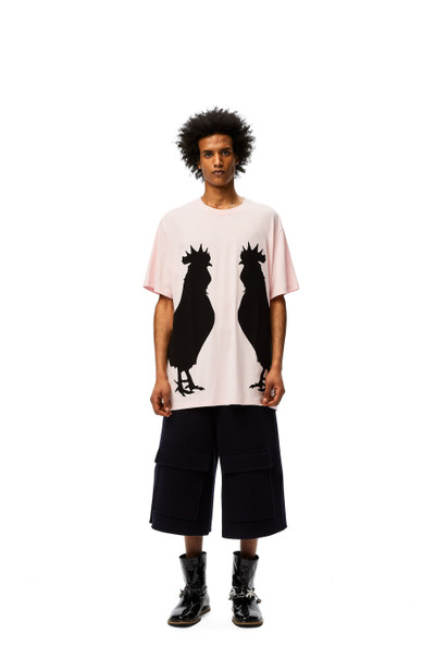 Loewe Rooster oversize T-shirt in cotton outlook