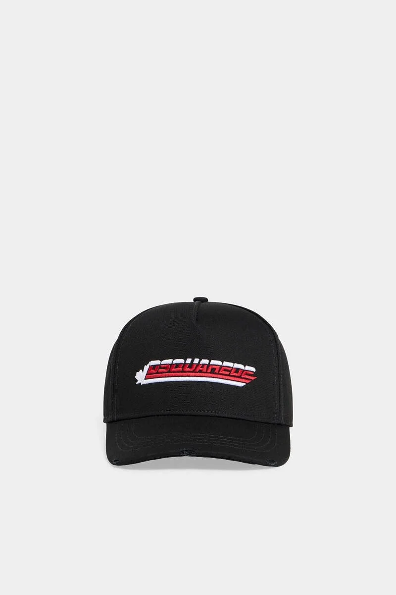 DSQUARED2 EMBROIDERED BASEBALL CAP - 1