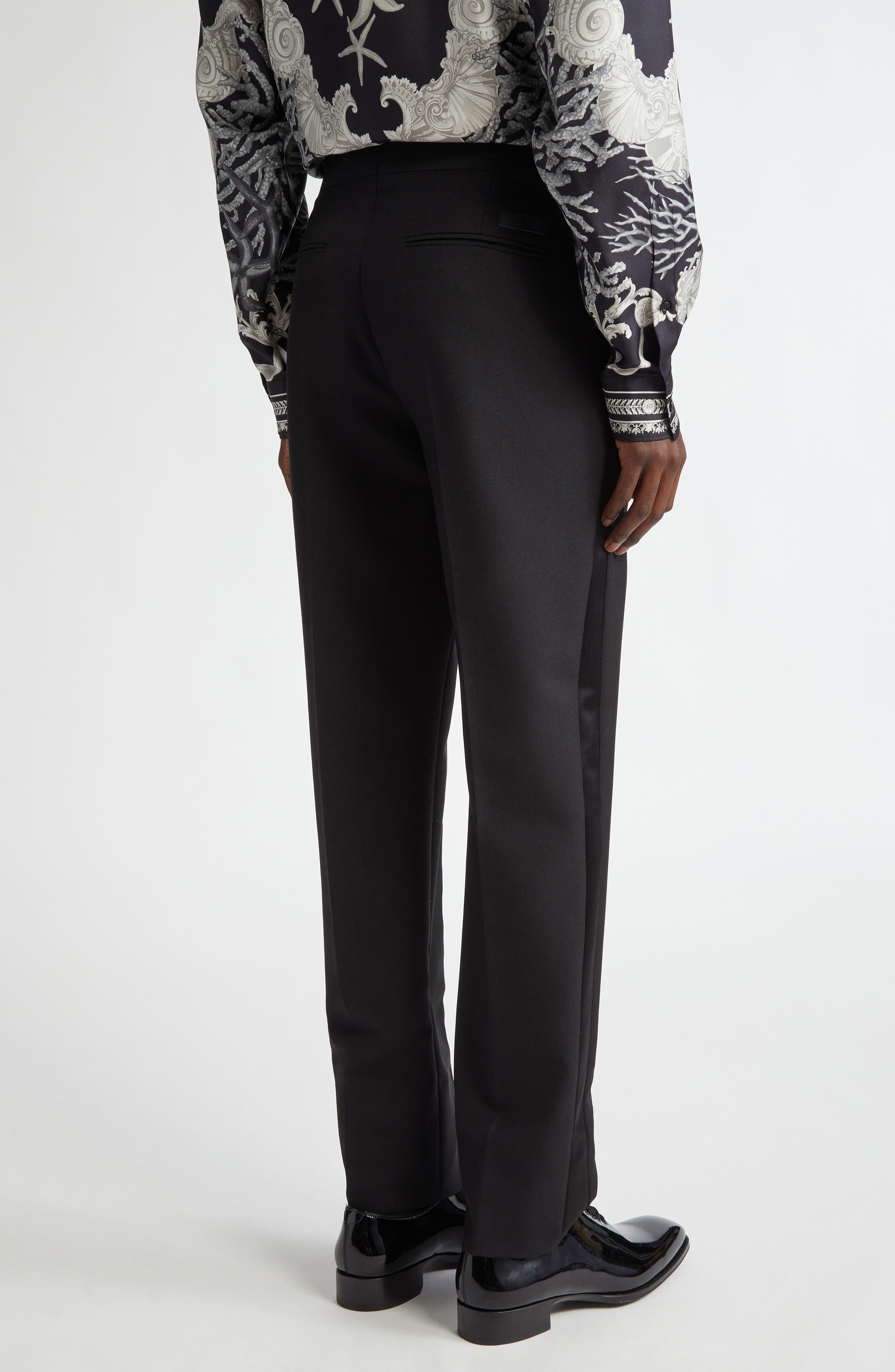 Pleated Wool & Mohair Dress Pants - 3