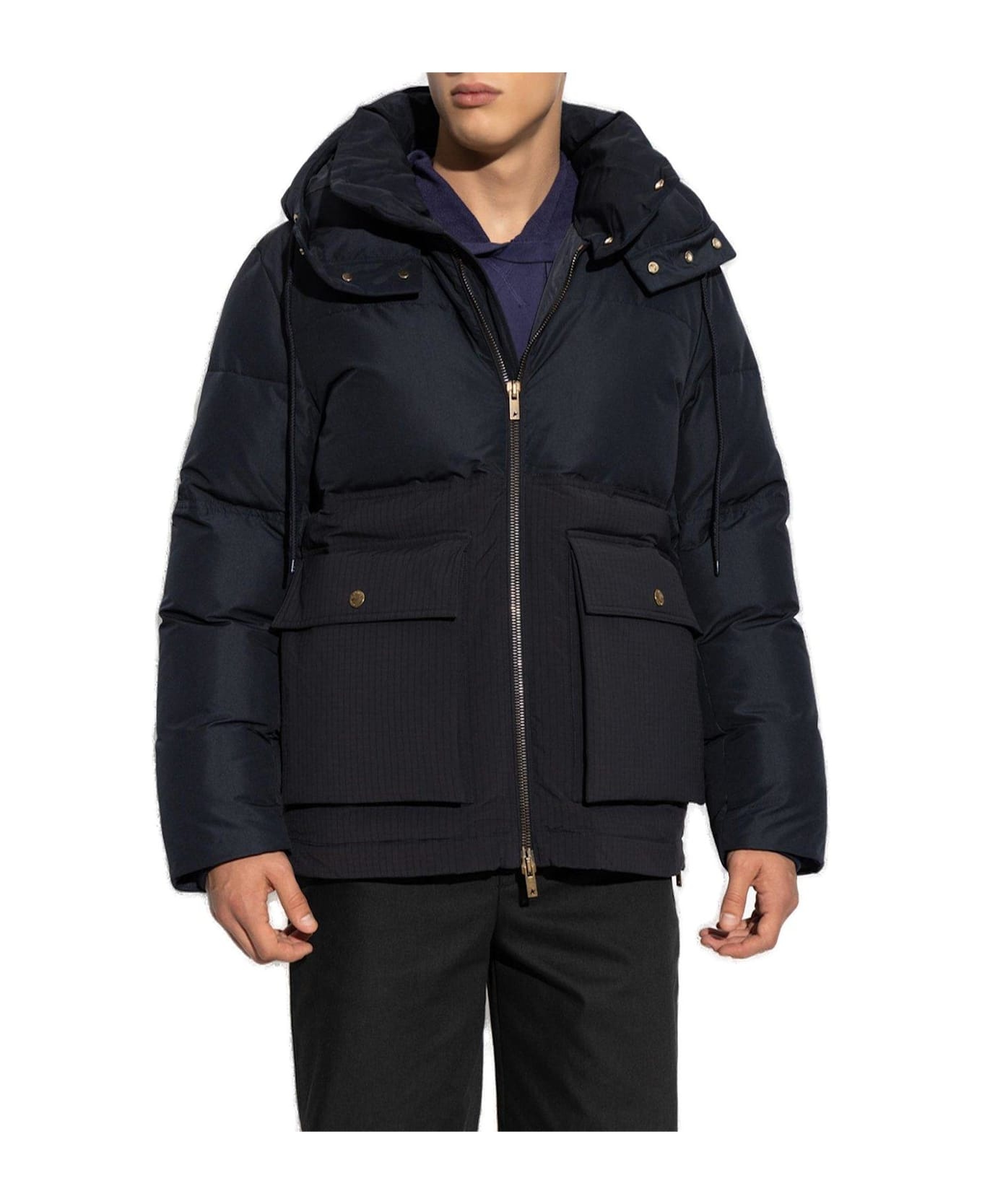 Hooded Down Jacket - 2