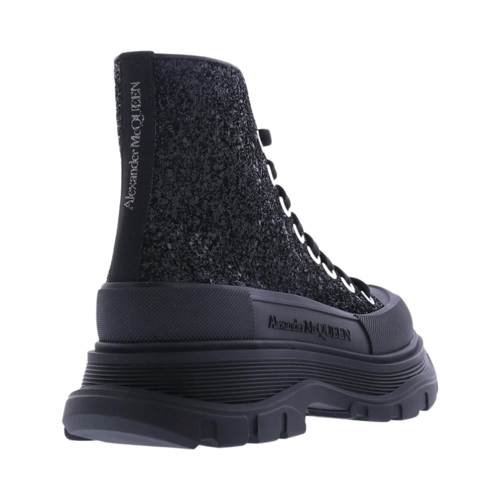 GLITTER TREAD SLICK SNEAKERS - 3