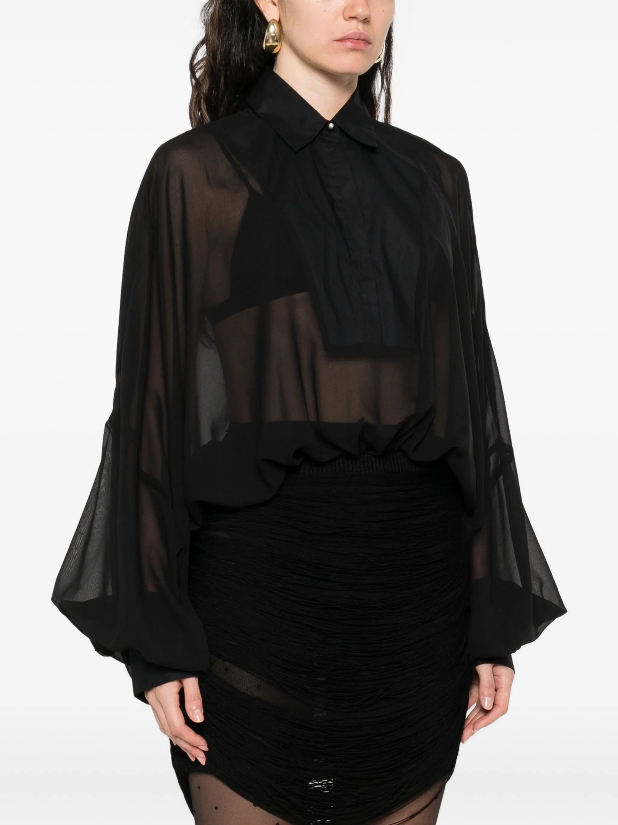Pinko Button-down Long-sleeve Bodysuit - 2