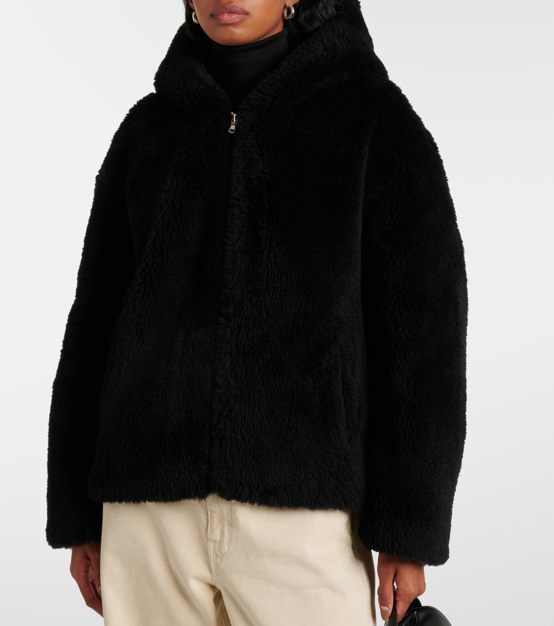 Meteo wool faux fur jacket - 6