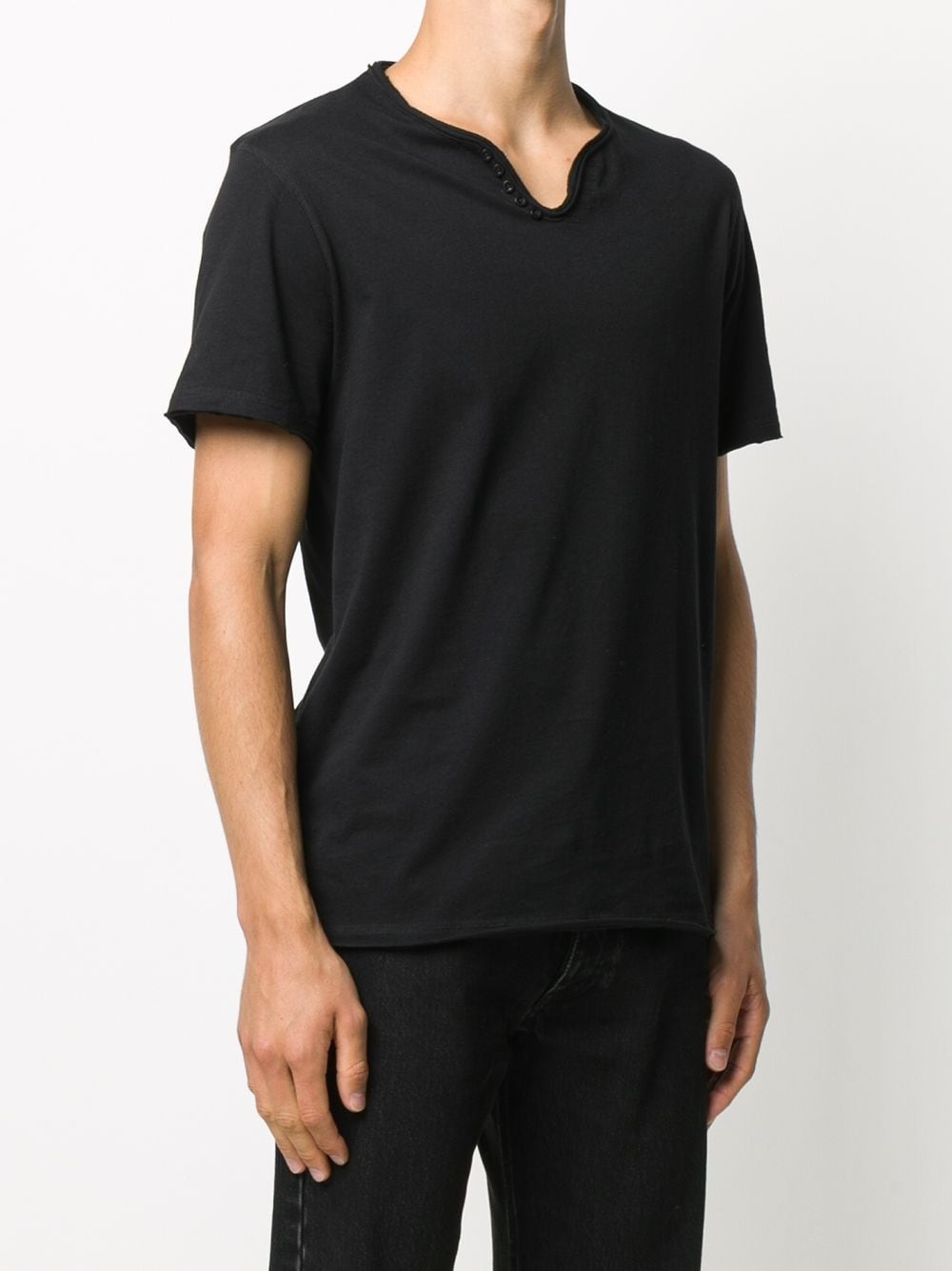 Monastir Henley-neck T-shirt - 3
