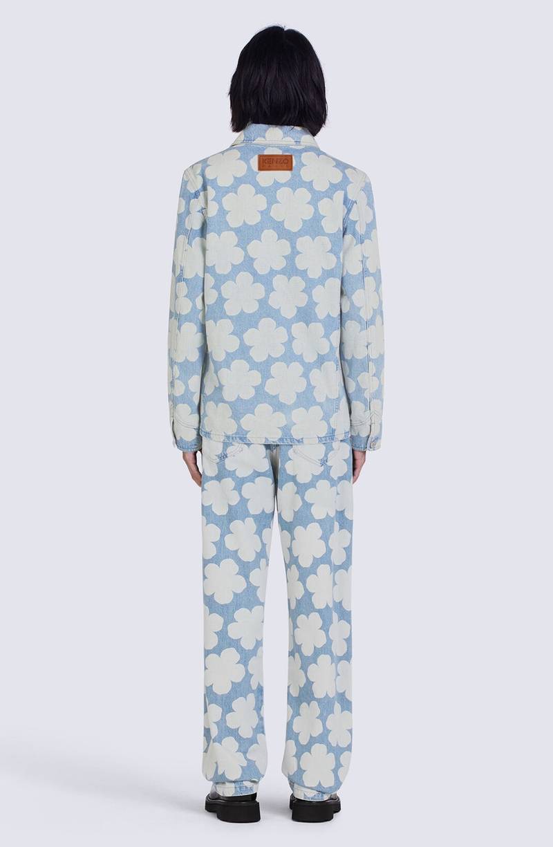 'Hana Dots' denim workwear jacket 4