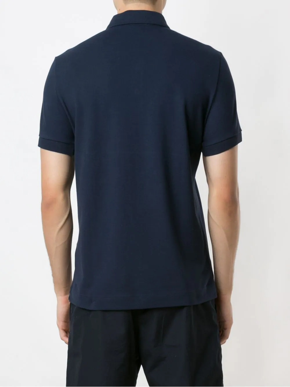 logo patch polo shirt - 4