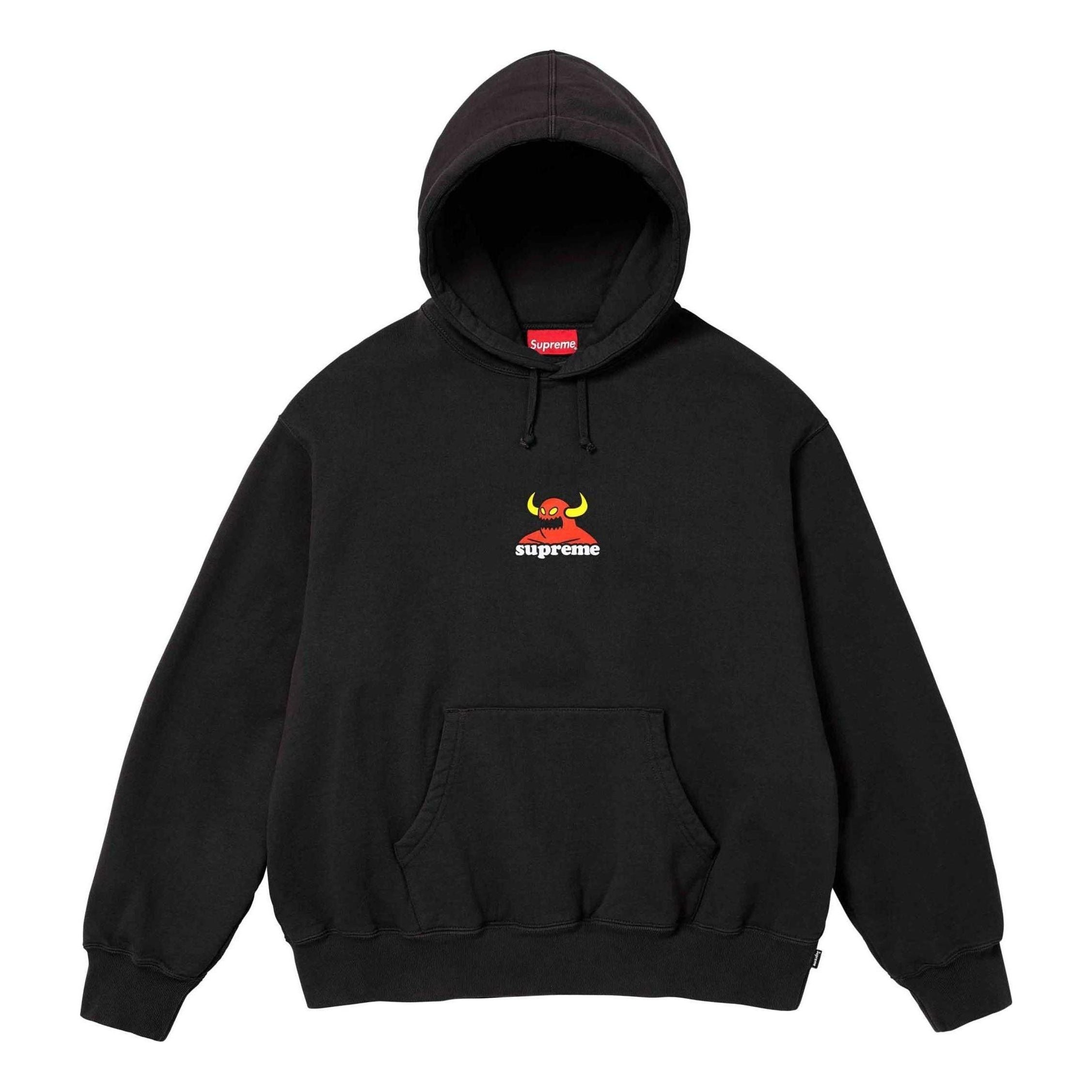 Supreme x Toy Machine Hooded Sweatshirt 'Black Red' SUP-SS24-068 - 1