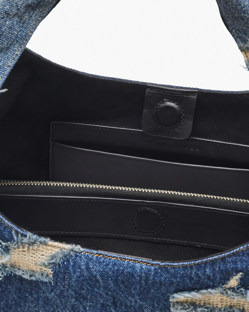 THE RIP AND REPAIR DENIM SACK BAG 5